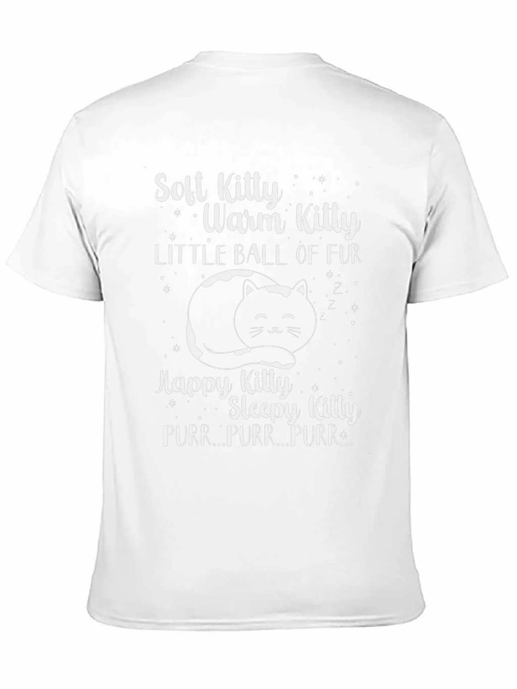 Soft Kitty T-Shirt: Warm & Fuzzy Cat Lover Tee product image 10