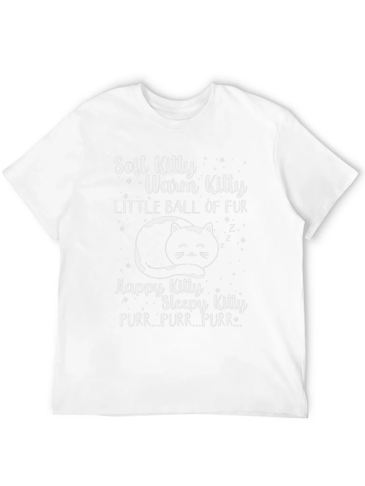 Soft Kitty T-Shirt: Warm & Fuzzy Cat Lover Tee product image 11