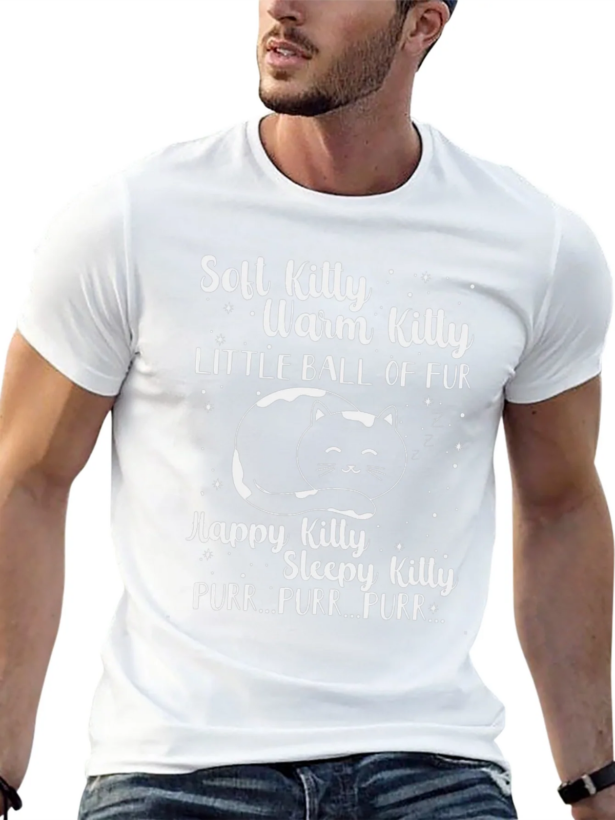 Soft Kitty T-Shirt: Warm & Fuzzy Cat Lover Tee product image 12