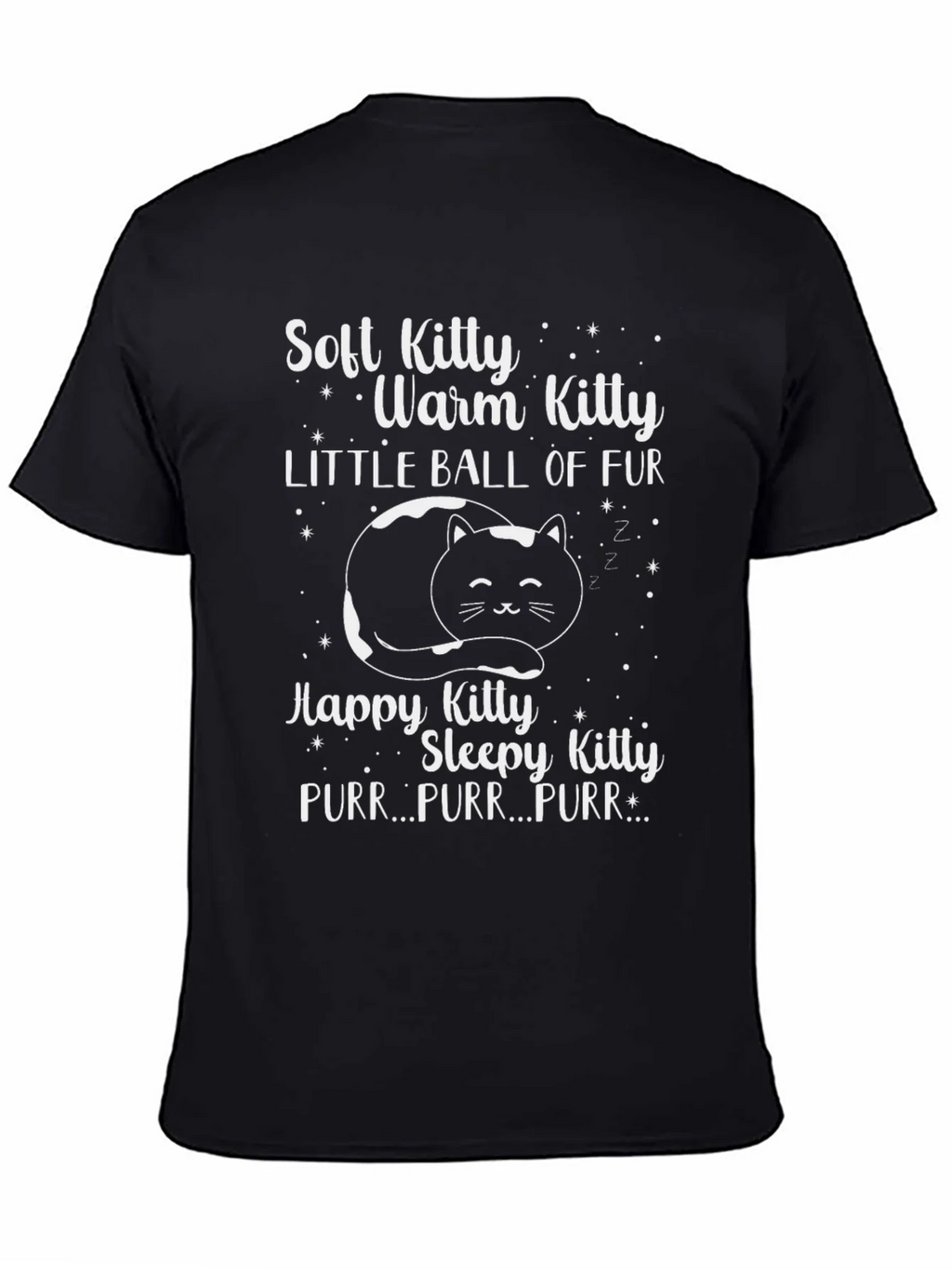 Soft Kitty T-Shirt: Warm & Fuzzy Cat Lover Tee product image 4