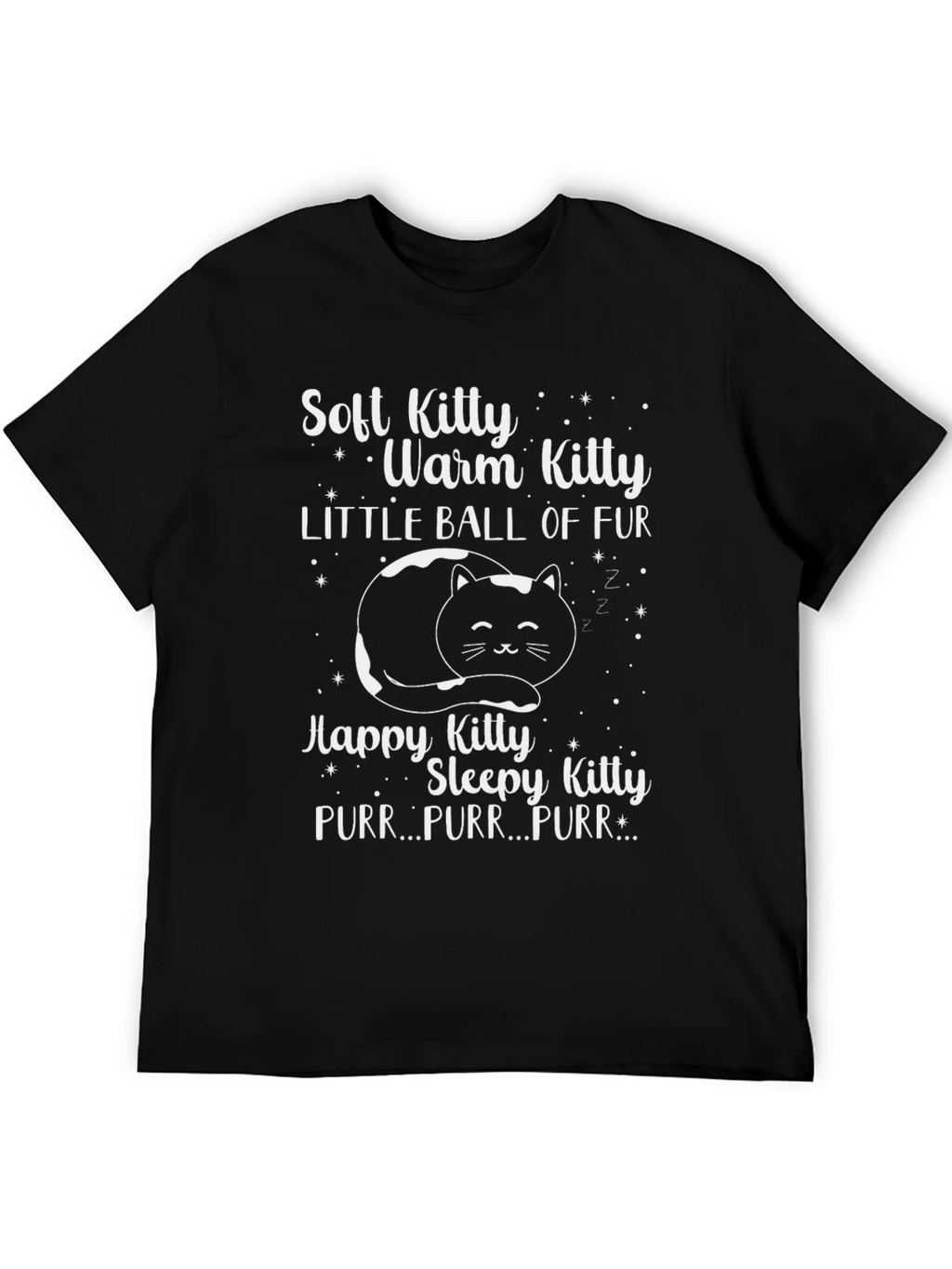 Soft Kitty T-Shirt: Warm & Fuzzy Cat Lover Tee product image 5