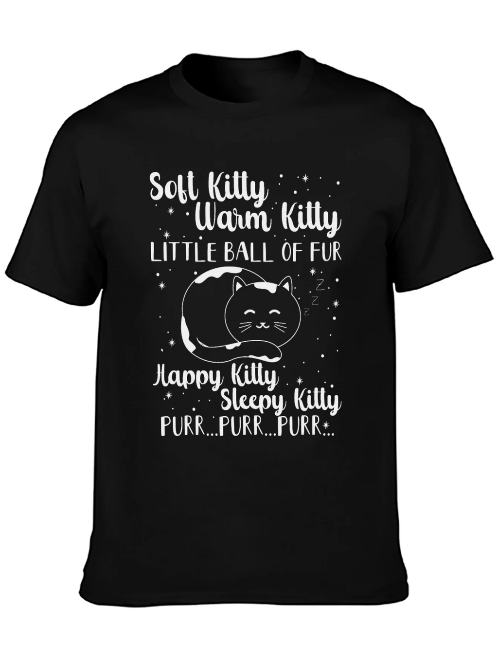 Soft Kitty T-Shirt: Warm & Fuzzy Cat Lover Tee product image 3