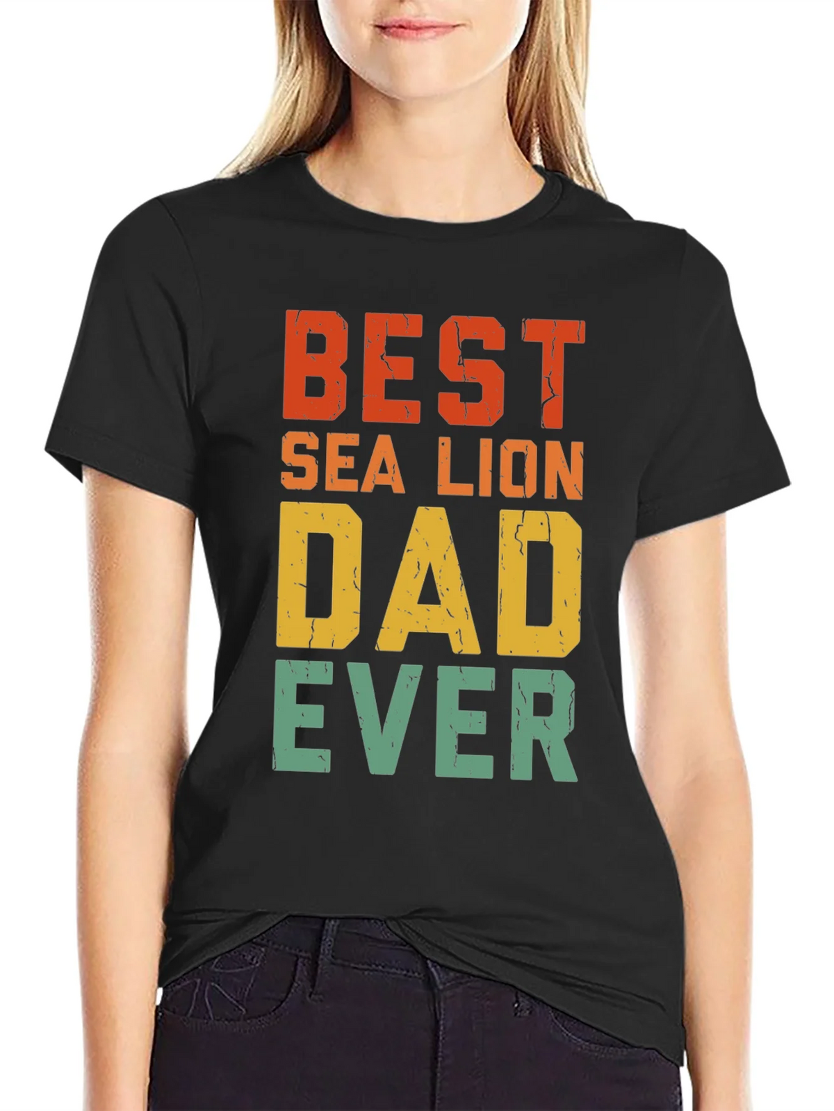 Best Sea Lion Dad Ever T-Shirt product image 2