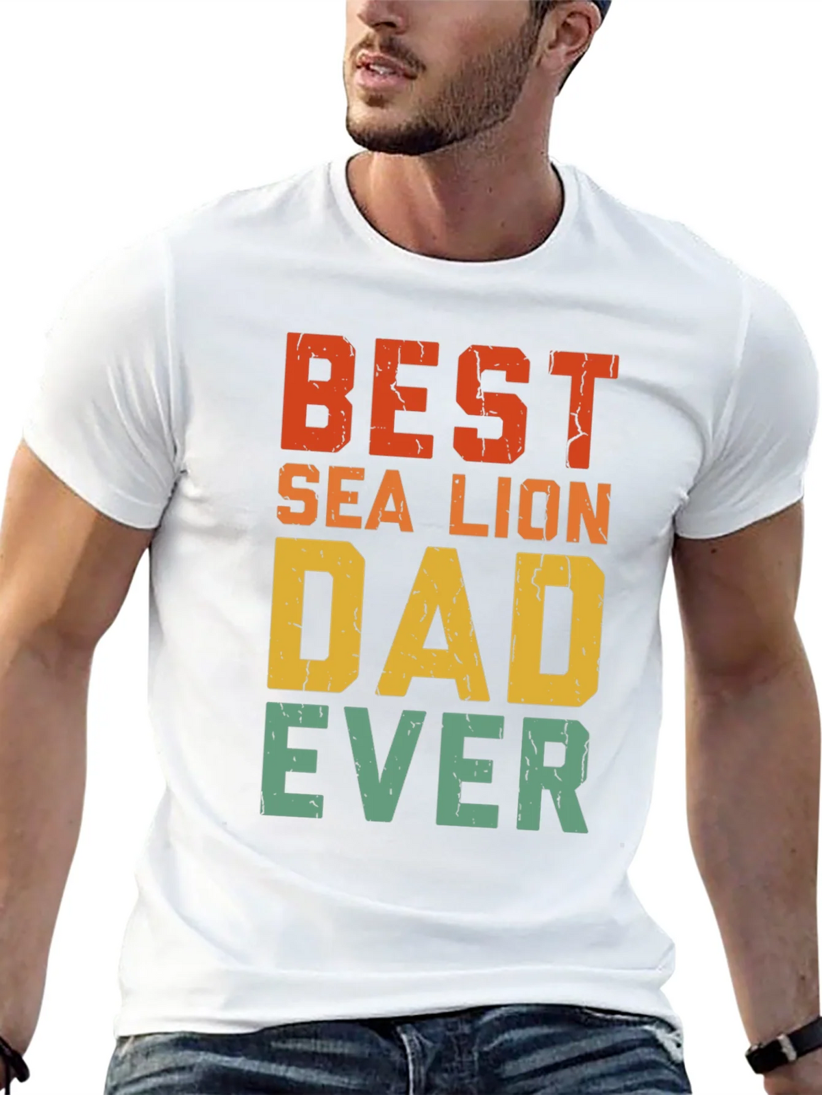 Best Sea Lion Dad Ever T-Shirt product image 12