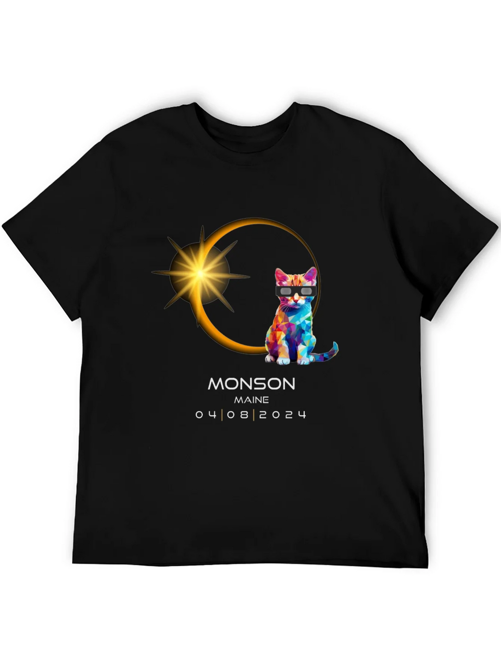 Monson Maine Eclipse Cat T-Shirt 04/08/2024 product image 5