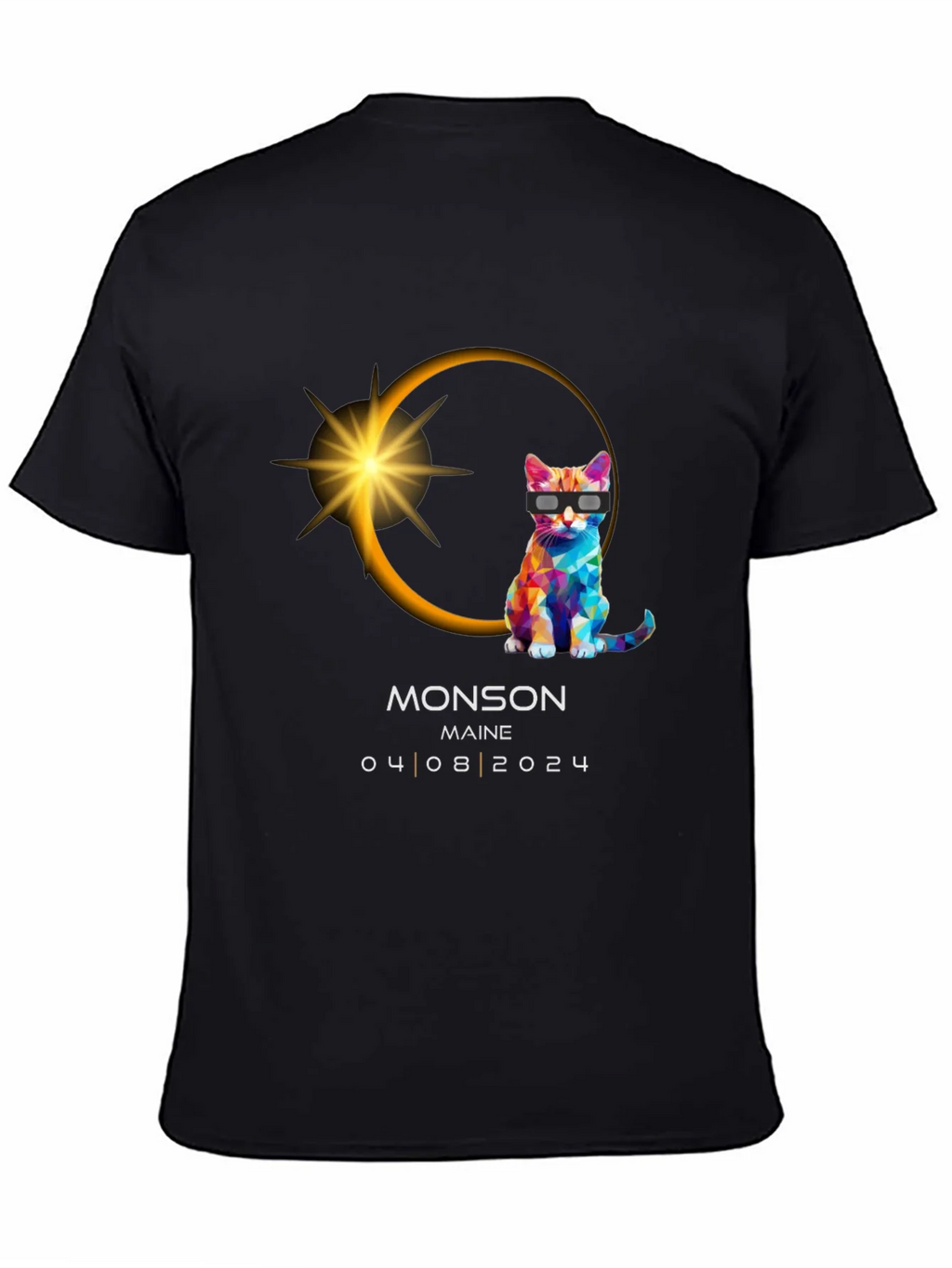 Monson Maine Eclipse Cat T-Shirt 04/08/2024 product image 4