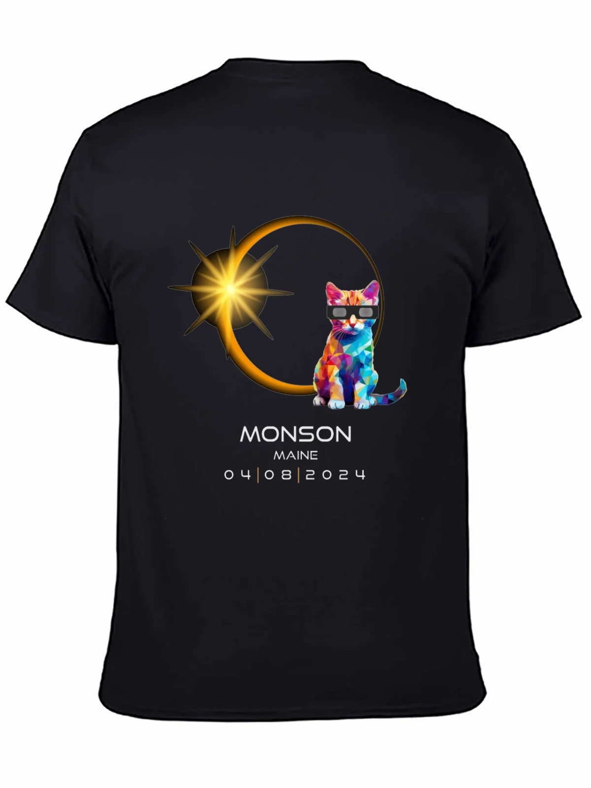 Monson Maine Eclipse Cat T-Shirt 04/08/2024 product image 4
