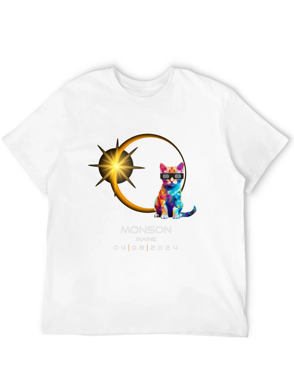 Monson Maine Eclipse Cat T-Shirt 04/08/2024 product image 11