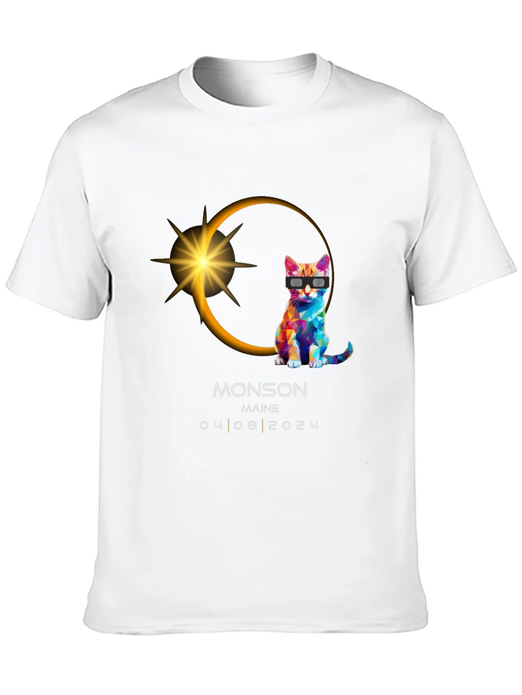Monson Maine Eclipse Cat T-Shirt 04/08/2024 product image 9