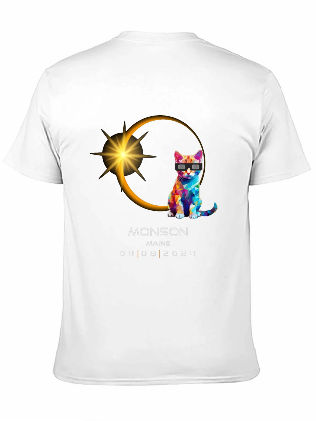 Monson Maine Eclipse Cat T-Shirt 04/08/2024 product image 10