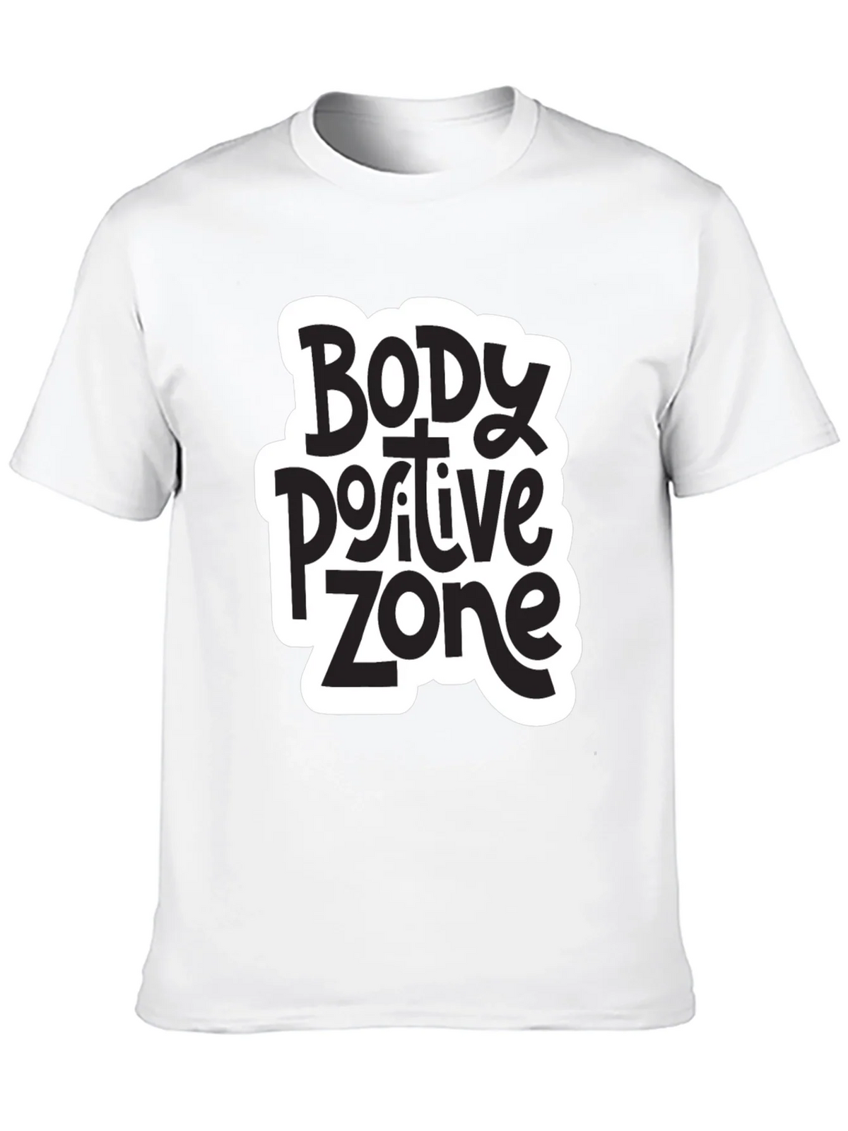 Body Positive Zone T-Shirt - Black product image 9