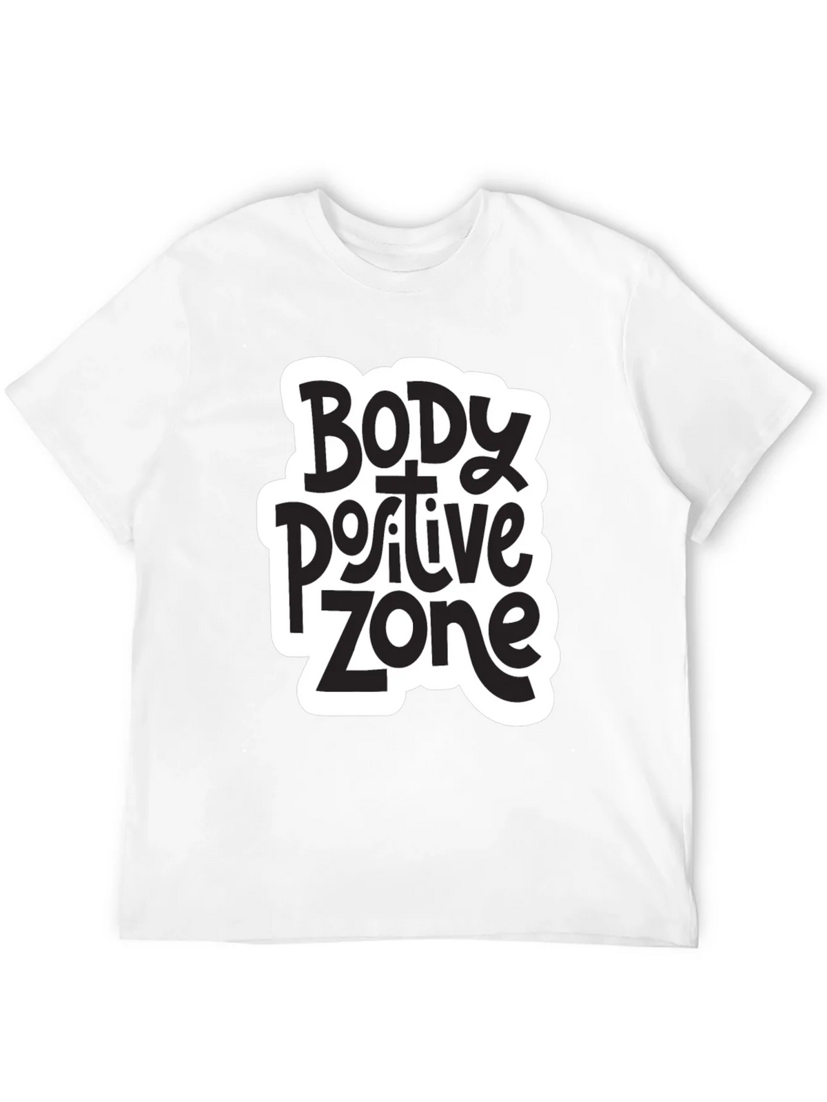 Body Positive Zone T-Shirt - Black product image 11