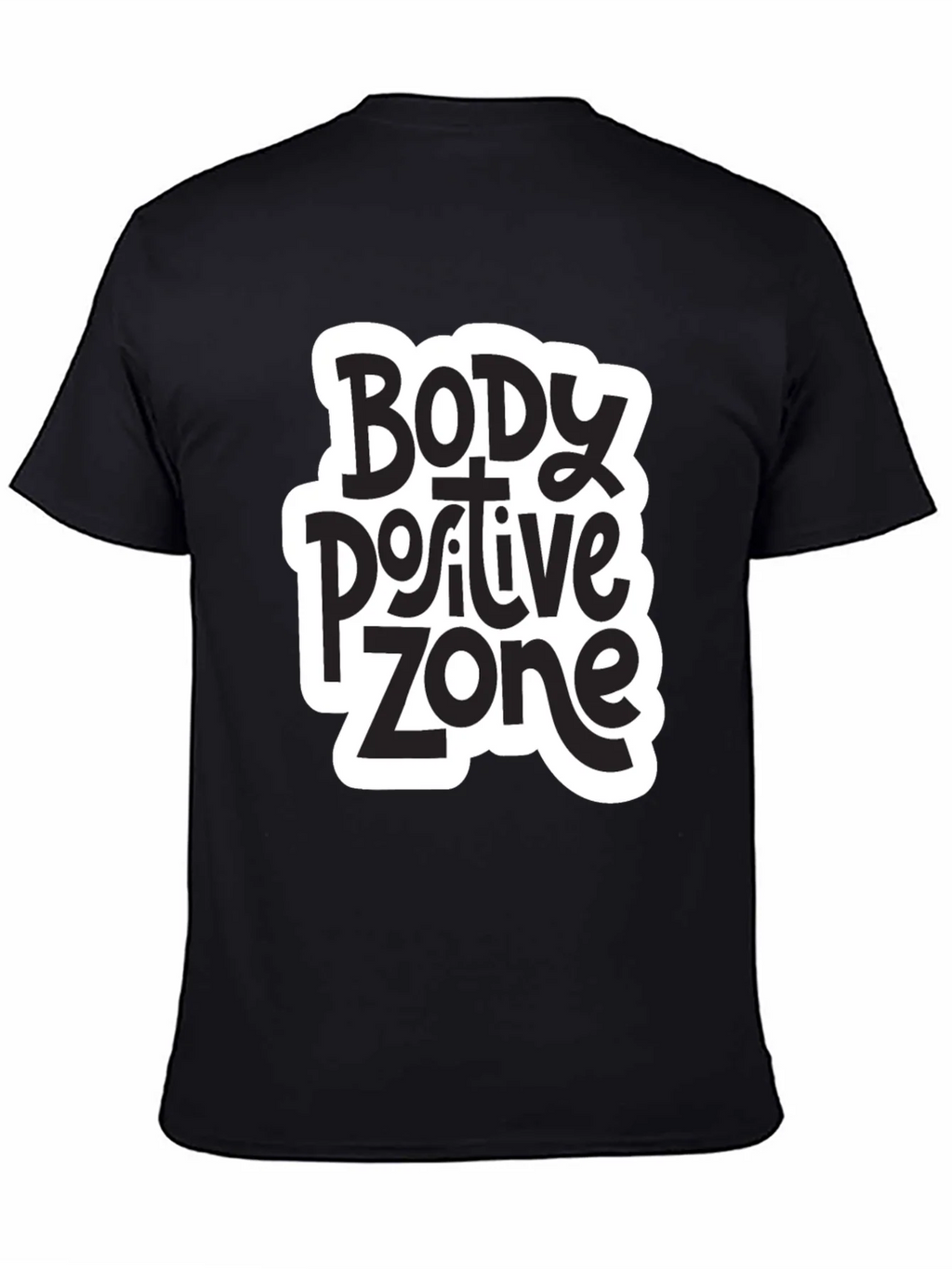 Body Positive Zone T-Shirt - Black product image 4