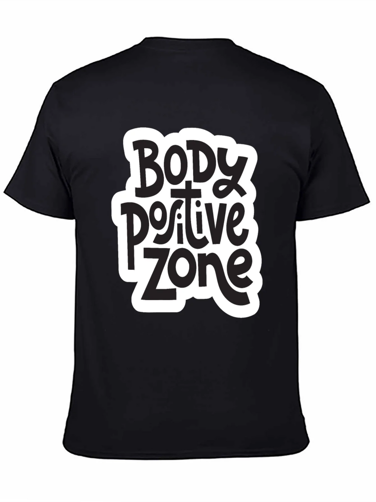 Body Positive Zone T-Shirt - Black product image 4