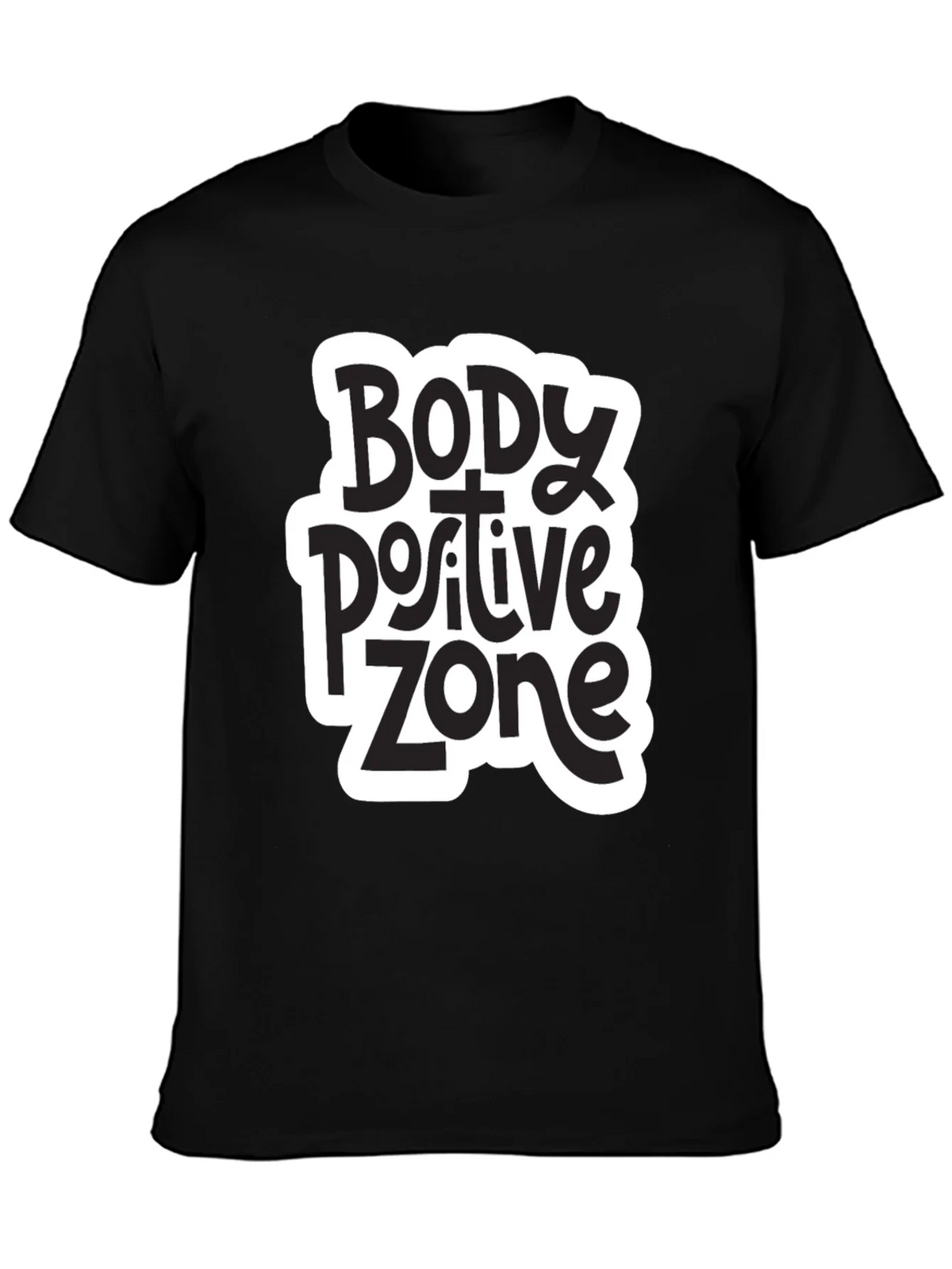 Body Positive Zone T-Shirt - Black product image 3