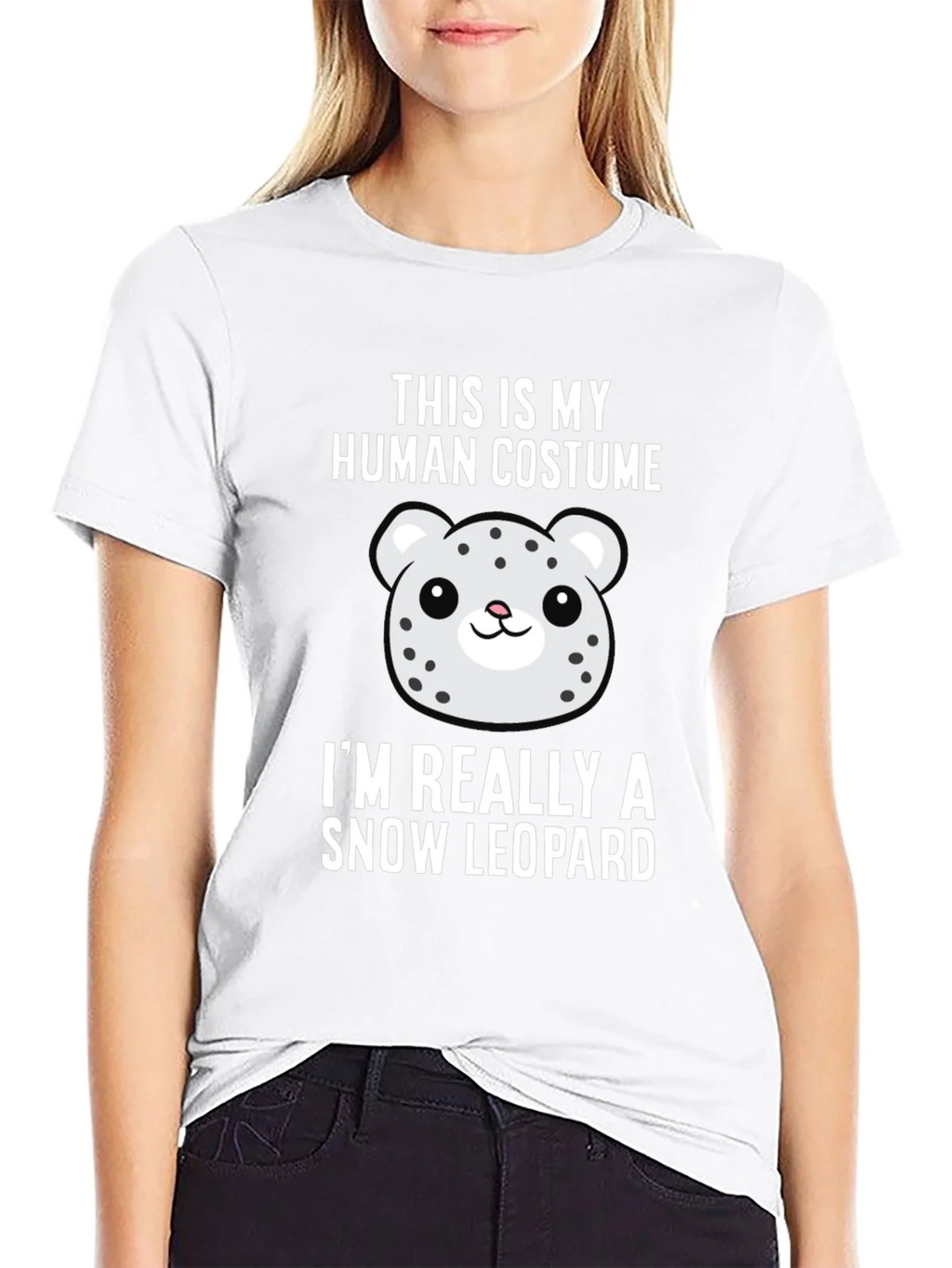 Human Costume Snow Leopard Tee product image 8