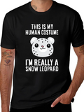 Human Costume Snow Leopard Tee product image 1