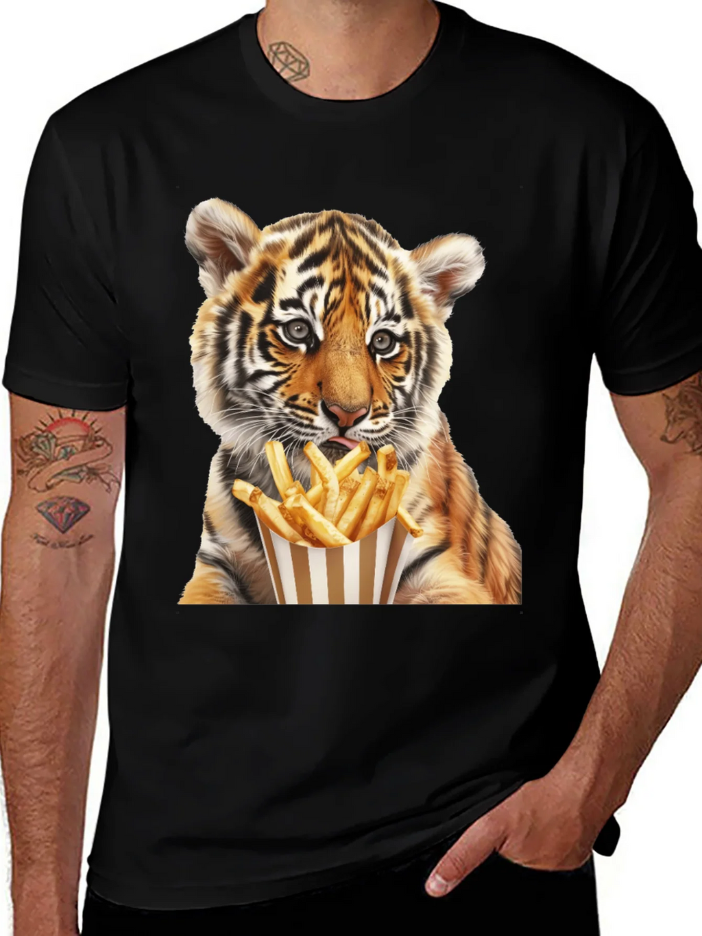 Tiger Cub Fries Graphic Tee product image 1