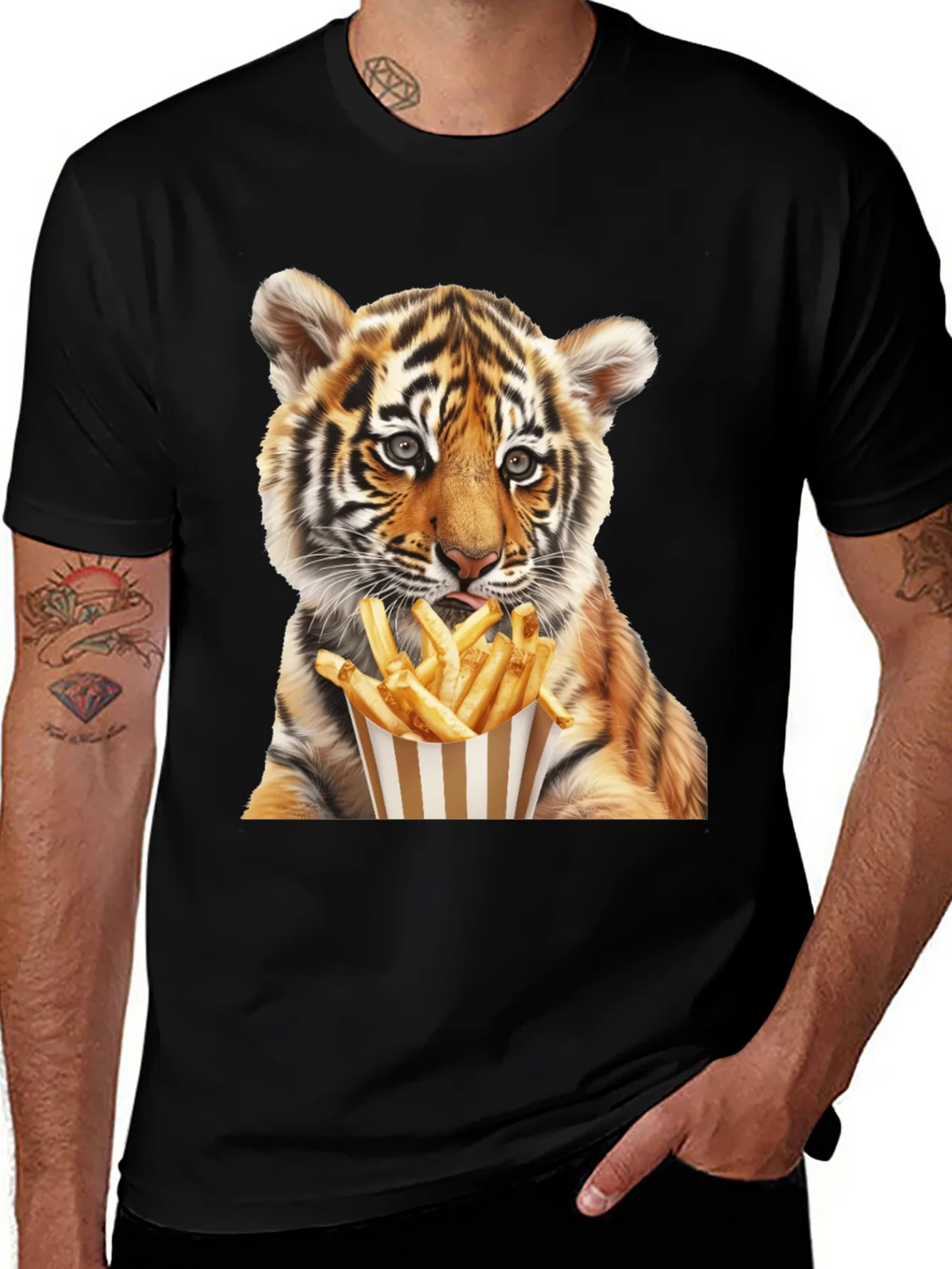 Tiger Cub Fries Graphic Tee product image 1