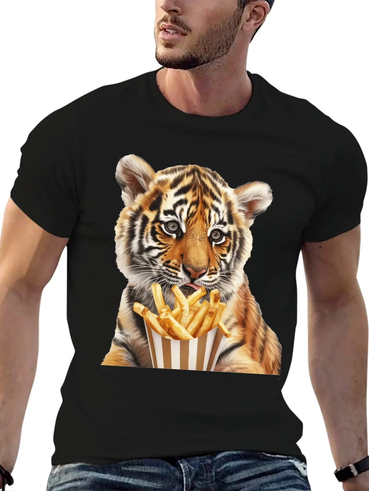 Tiger Cub Fries Graphic Tee product image 6
