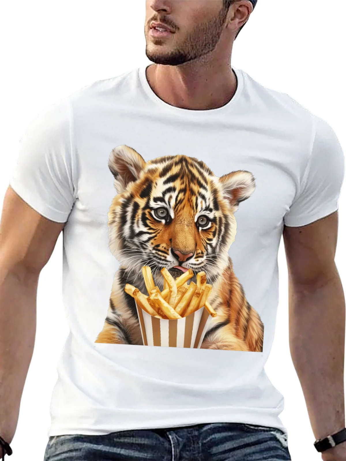 Tiger Cub Fries Graphic Tee product image 12