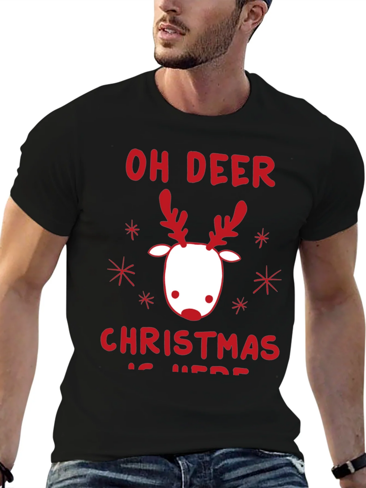 Oh Deer Christmas Shirt - Holiday Festive Tee product image 6