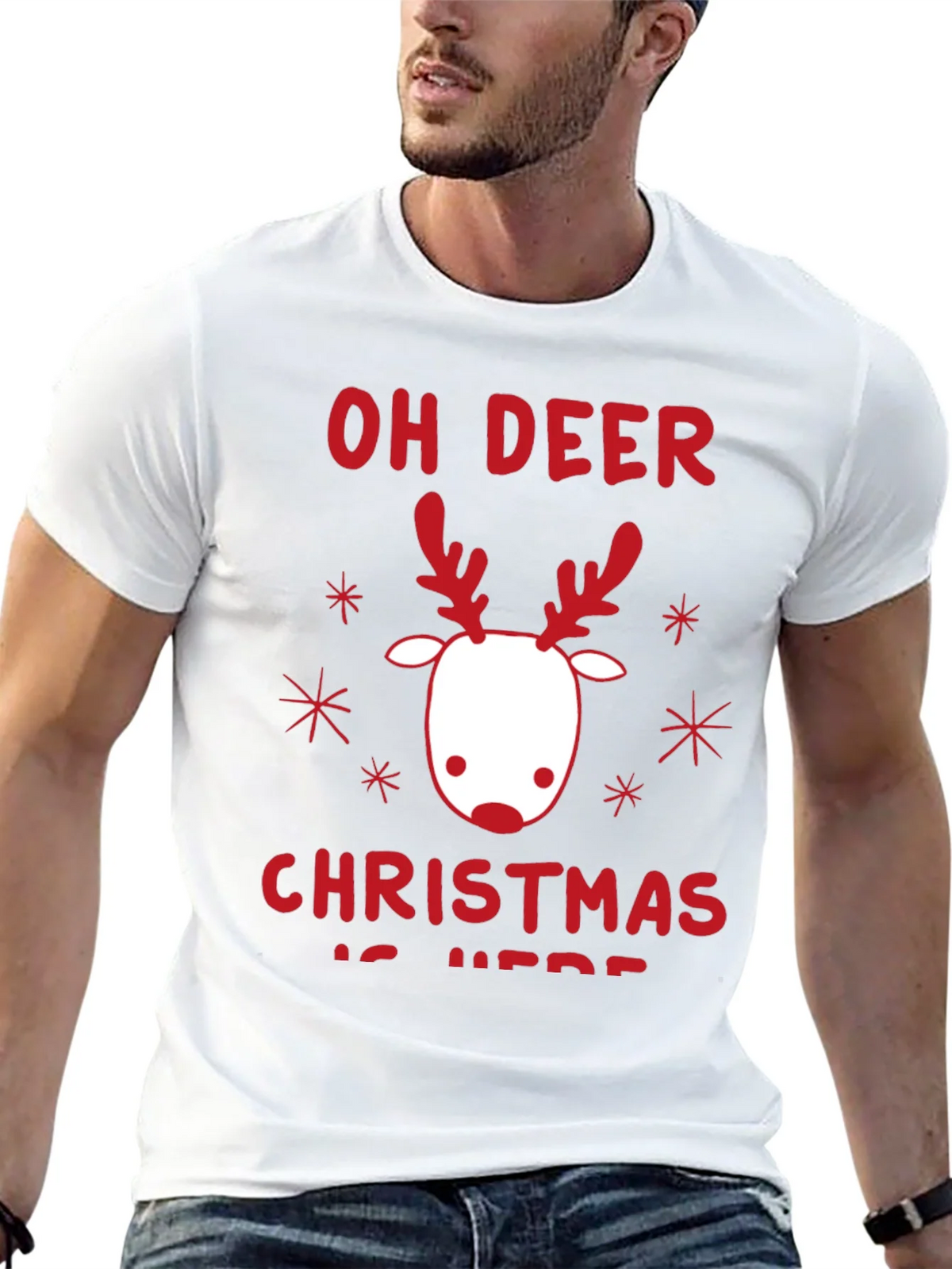 Oh Deer Christmas Shirt - Holiday Festive Tee product image 12