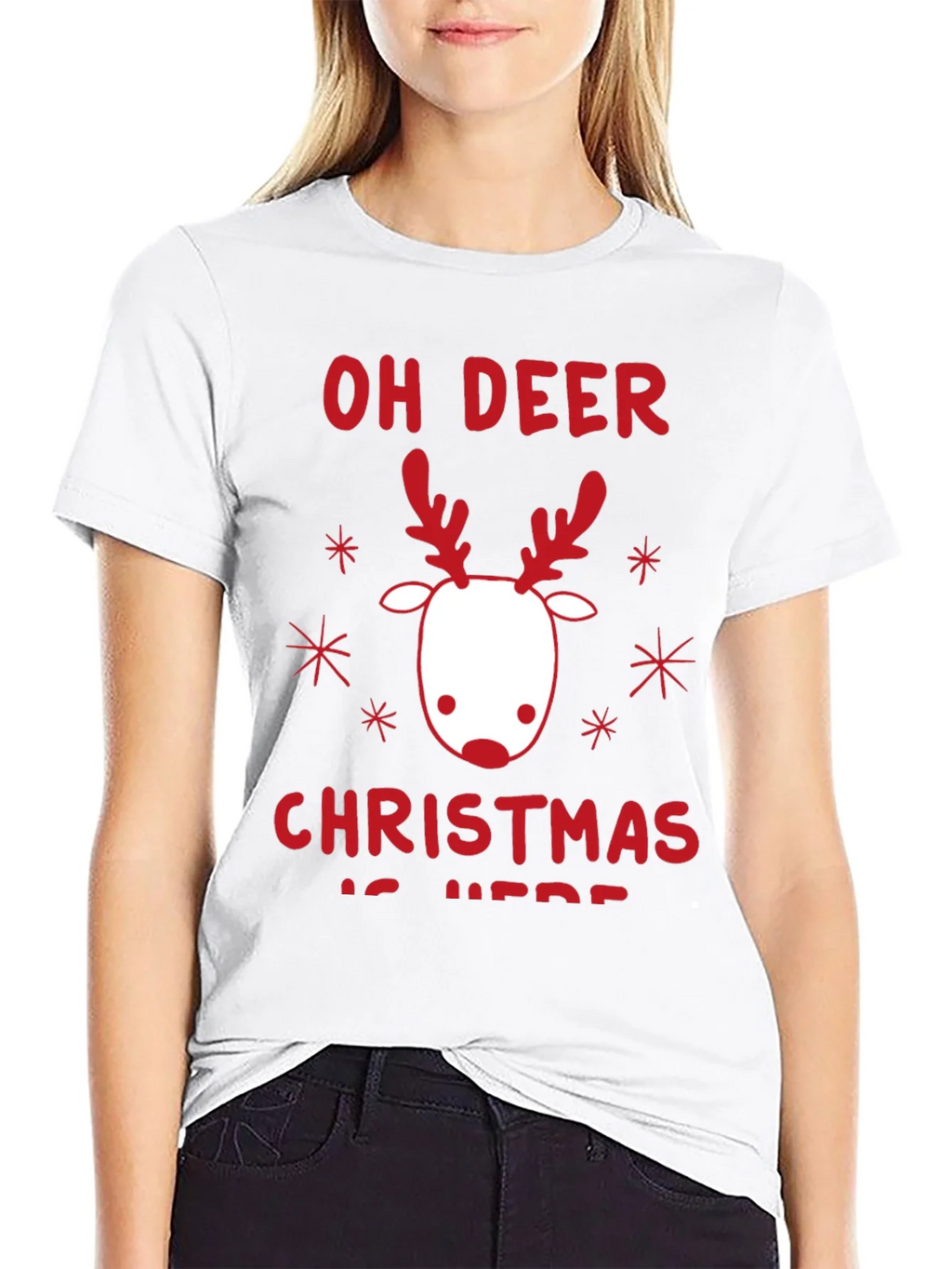Oh Deer Christmas Shirt - Holiday Festive Tee product image 8