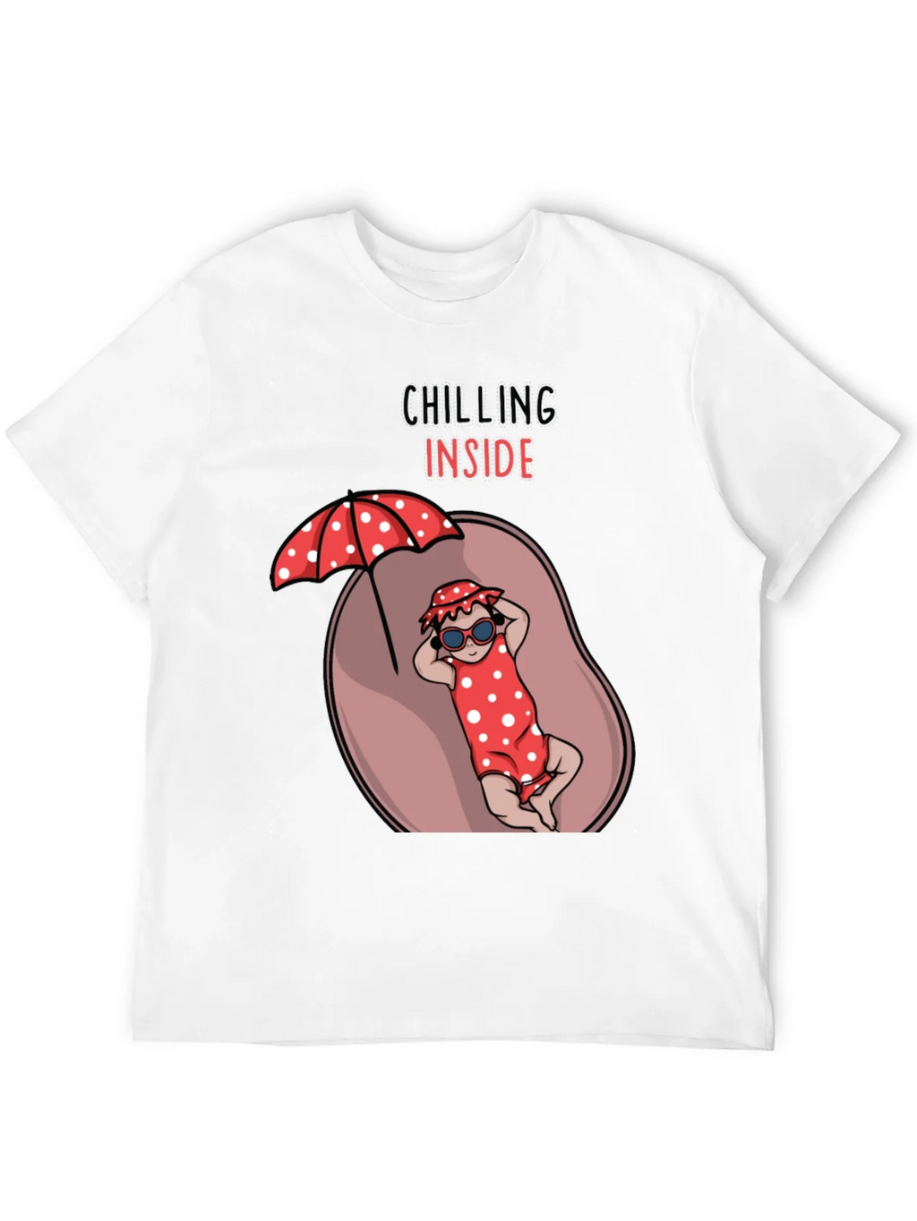Chilling Inside Pregnancy T-Shirt product image 11