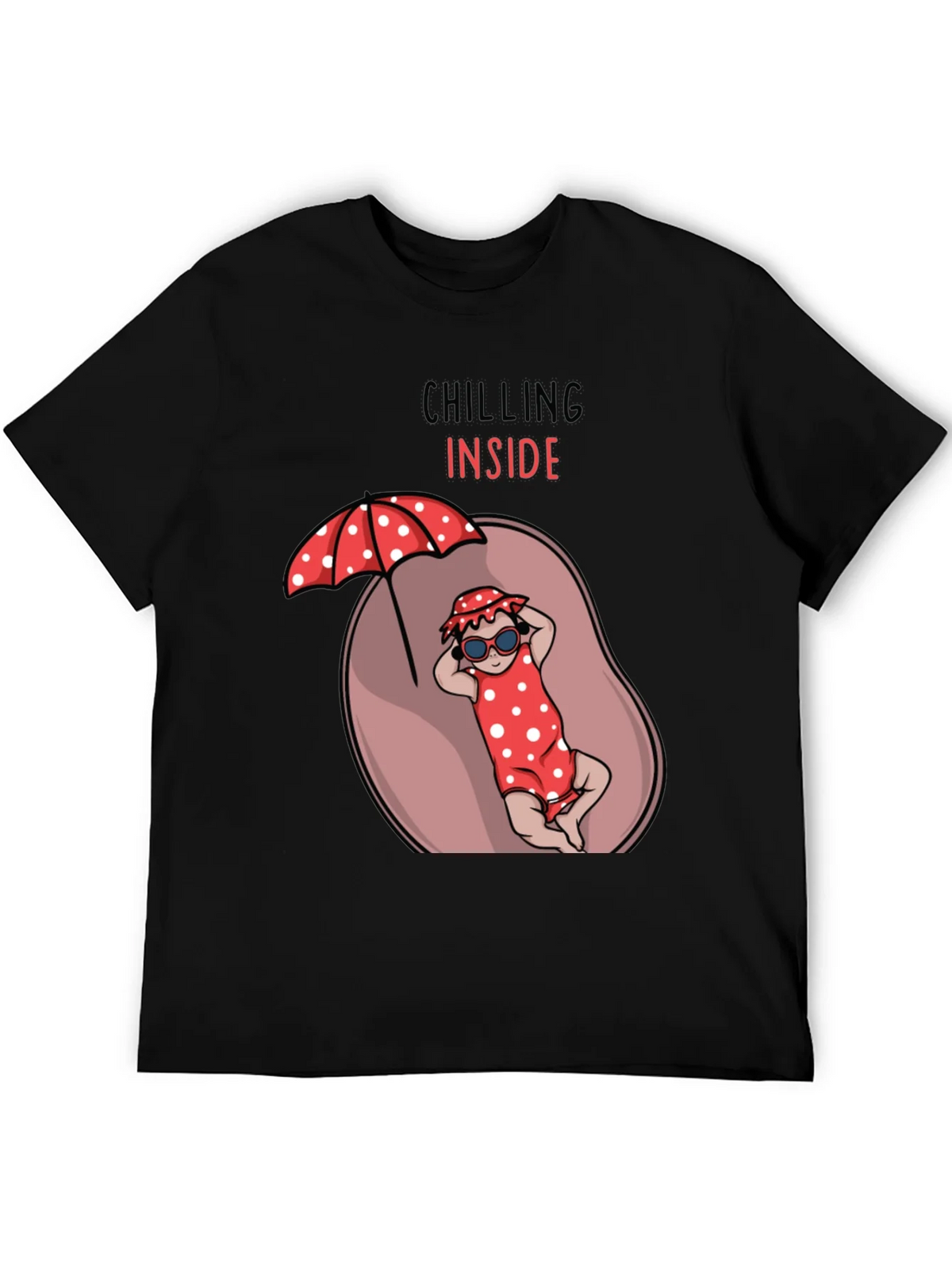 Chilling Inside Pregnancy T-Shirt product image 5