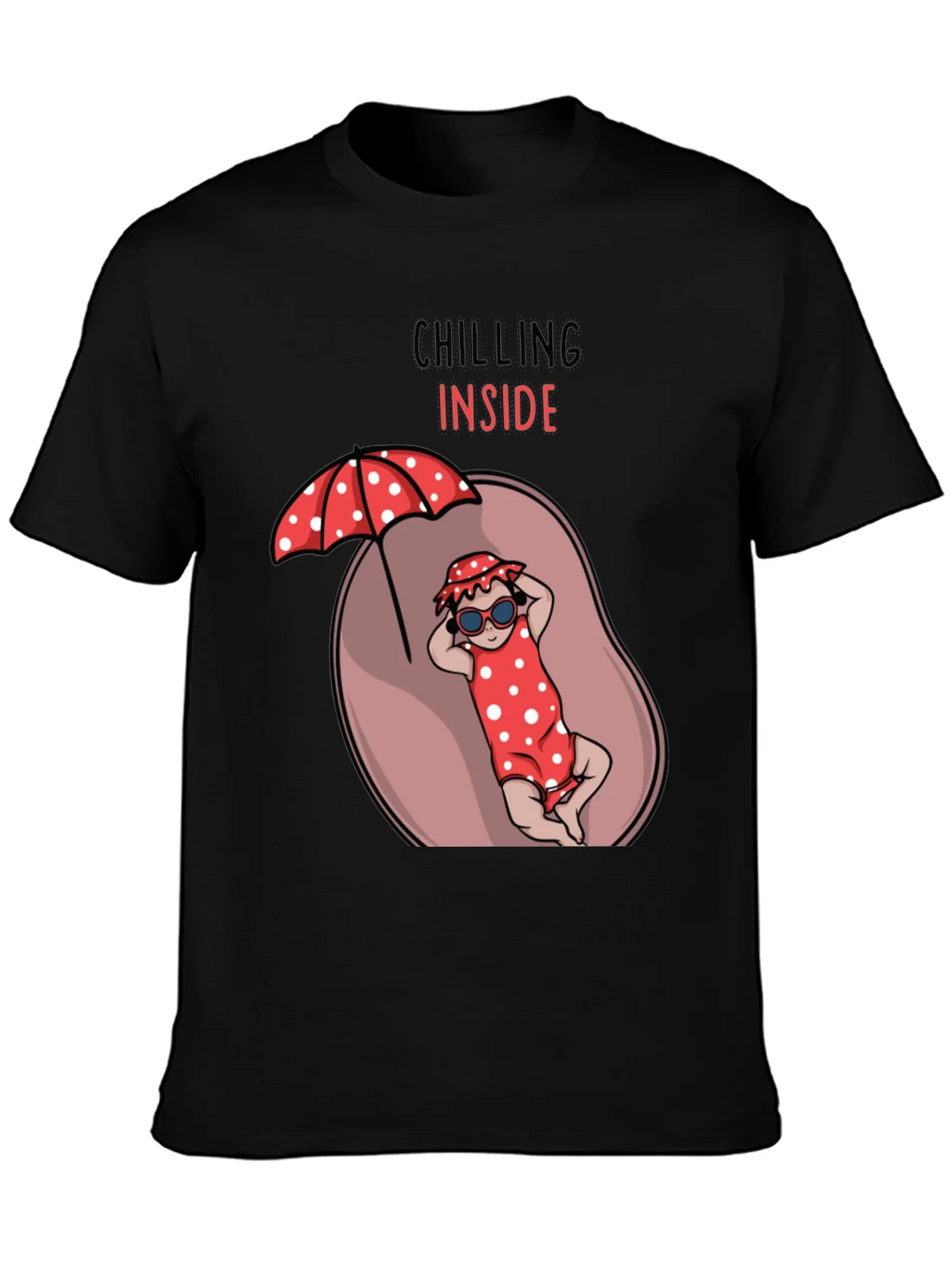 Chilling Inside Pregnancy T-Shirt product image 3