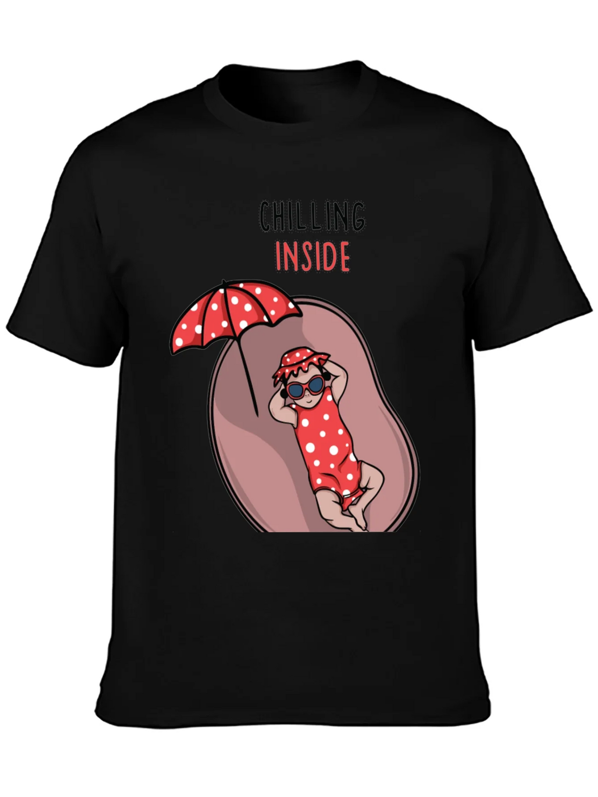 Chilling Inside Pregnancy T-Shirt product image 3