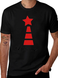 Festive Holiday Star Tree T-Shirt product image 1