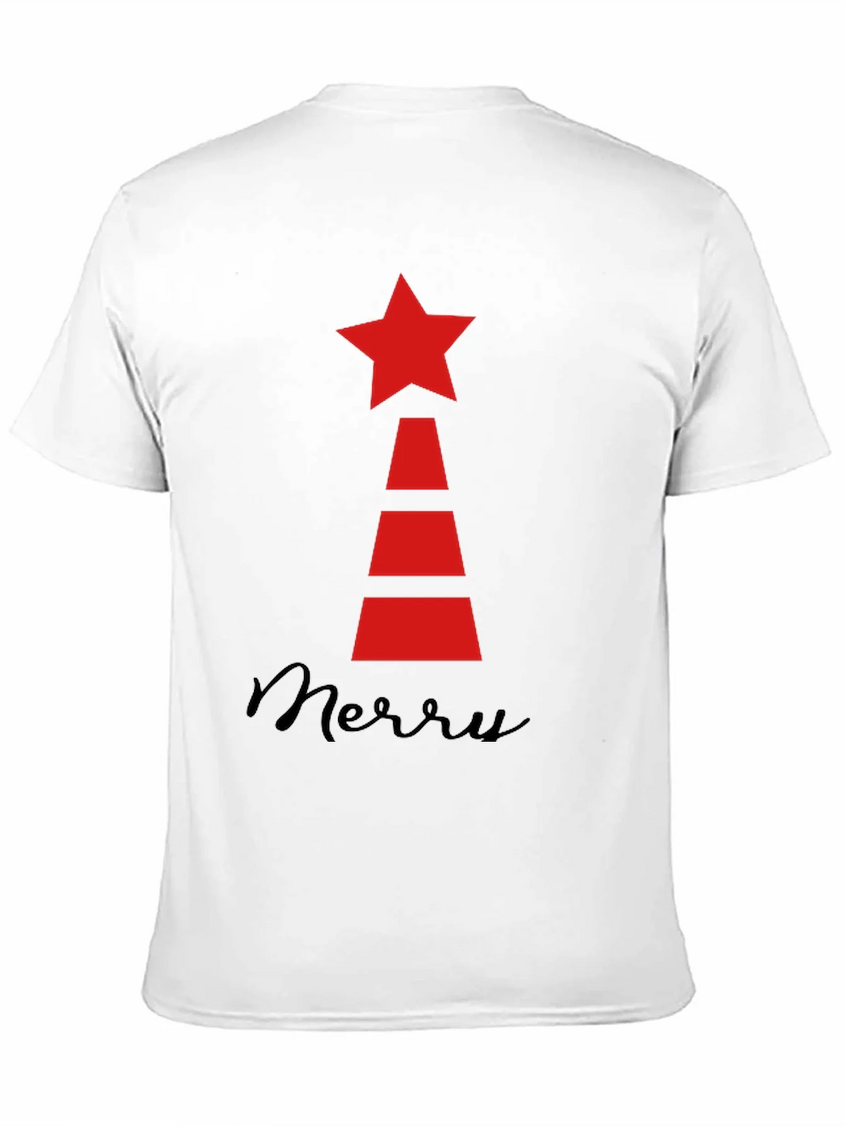 Festive Holiday Star Tree T-Shirt product image 10