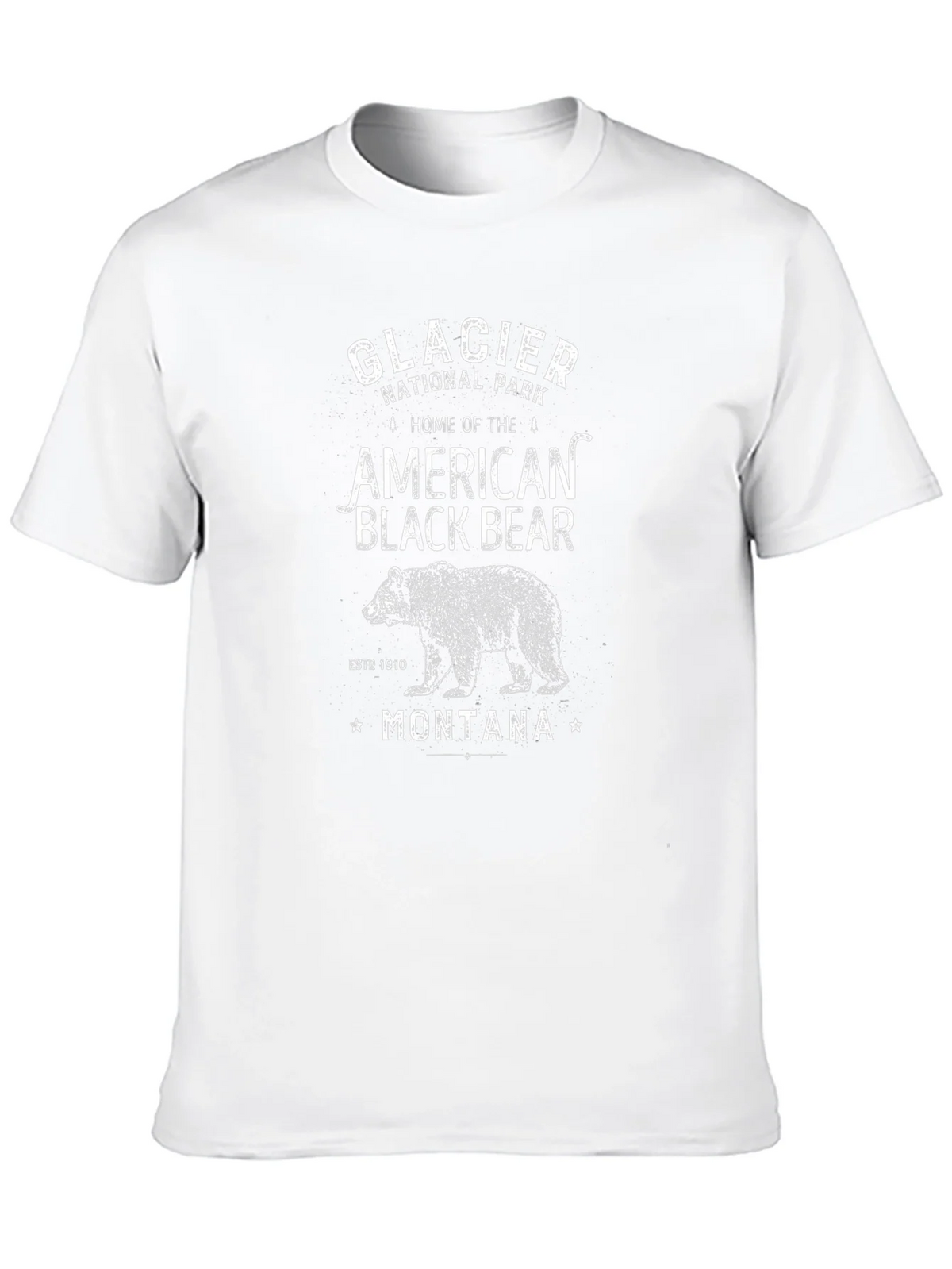 Glacier National Park Black Bear T-Shirt product image 9