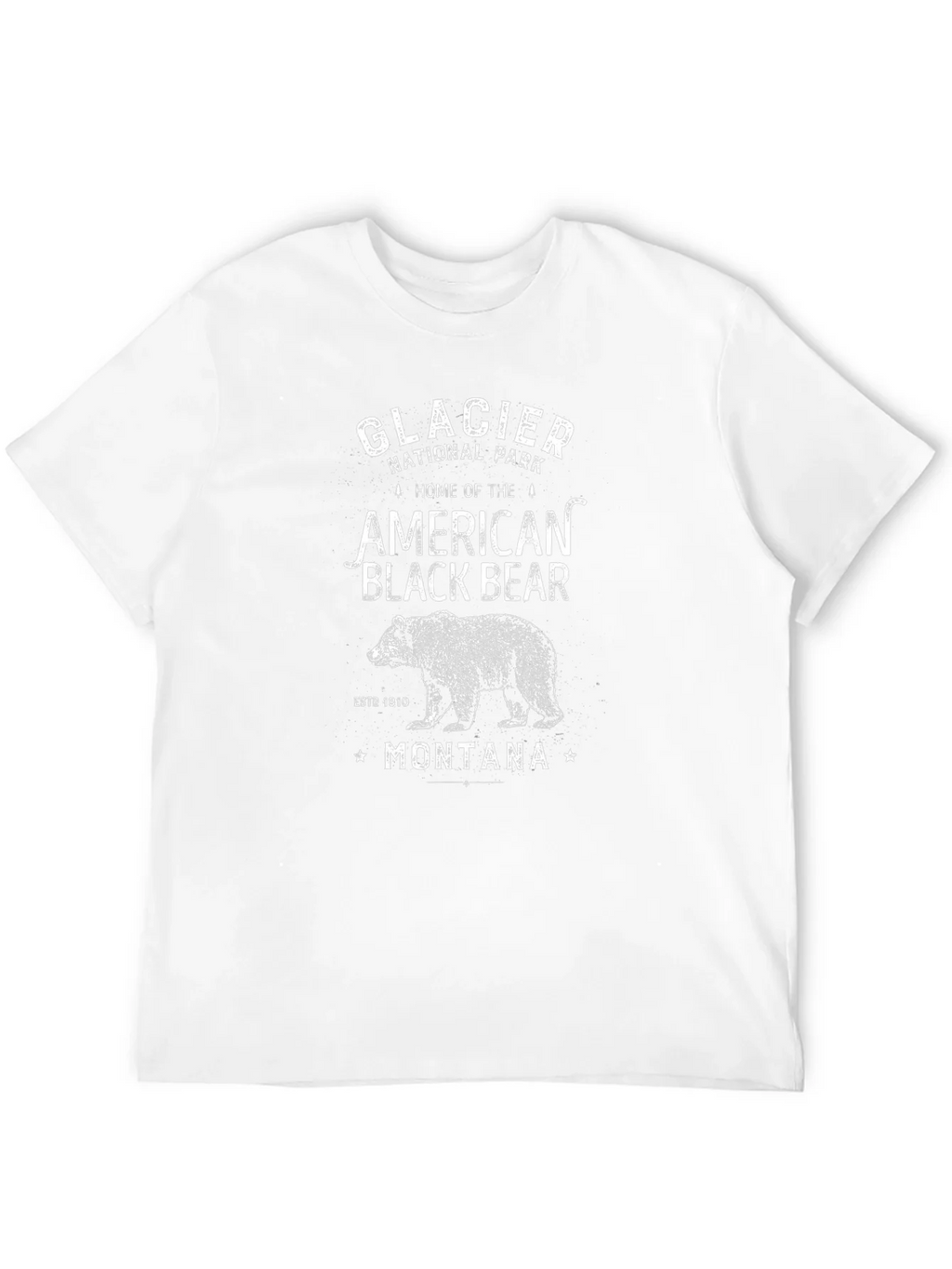 Glacier National Park Black Bear T-Shirt product image 11