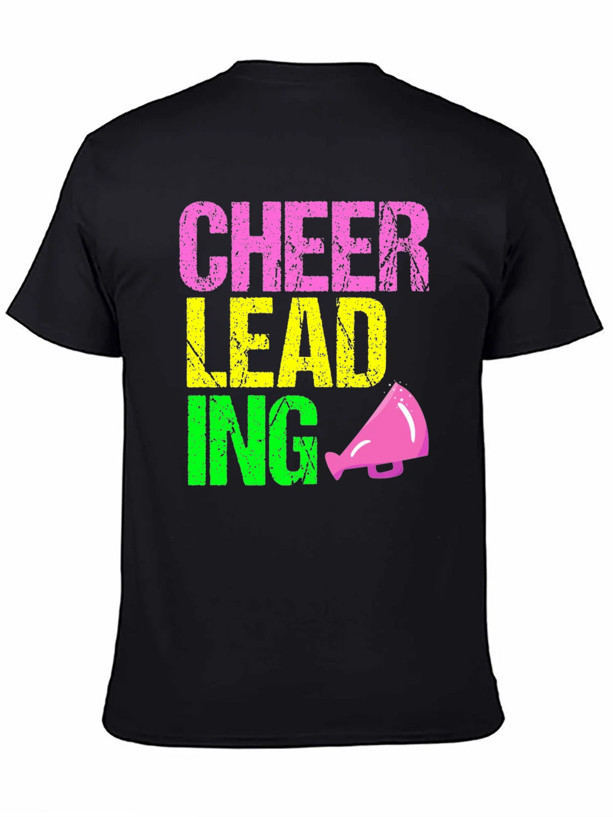 Cheerleading Graphic Tee - Black product image 4