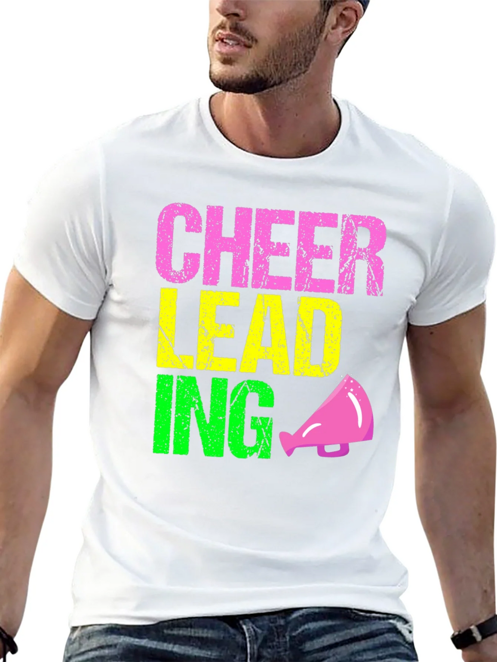 Cheerleading Graphic Tee - Black product image 12