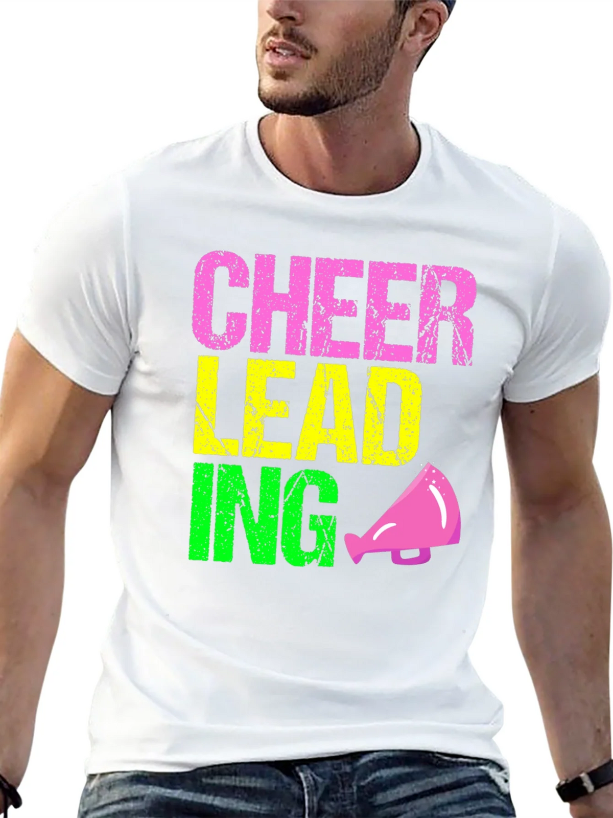Cheerleading Graphic Tee - Black product image 12