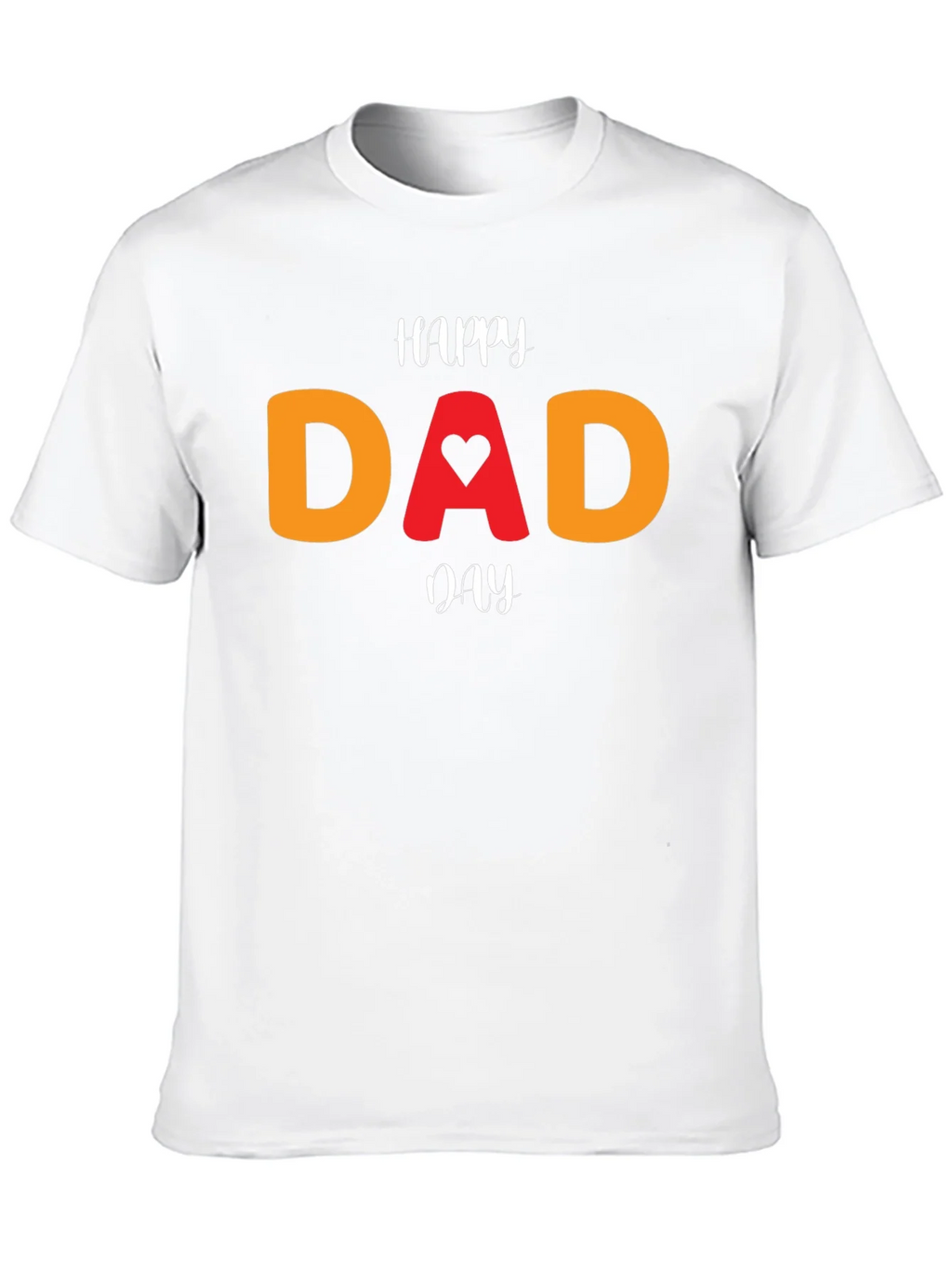 Happy Dad Day T-Shirt - Heart Design product image 9