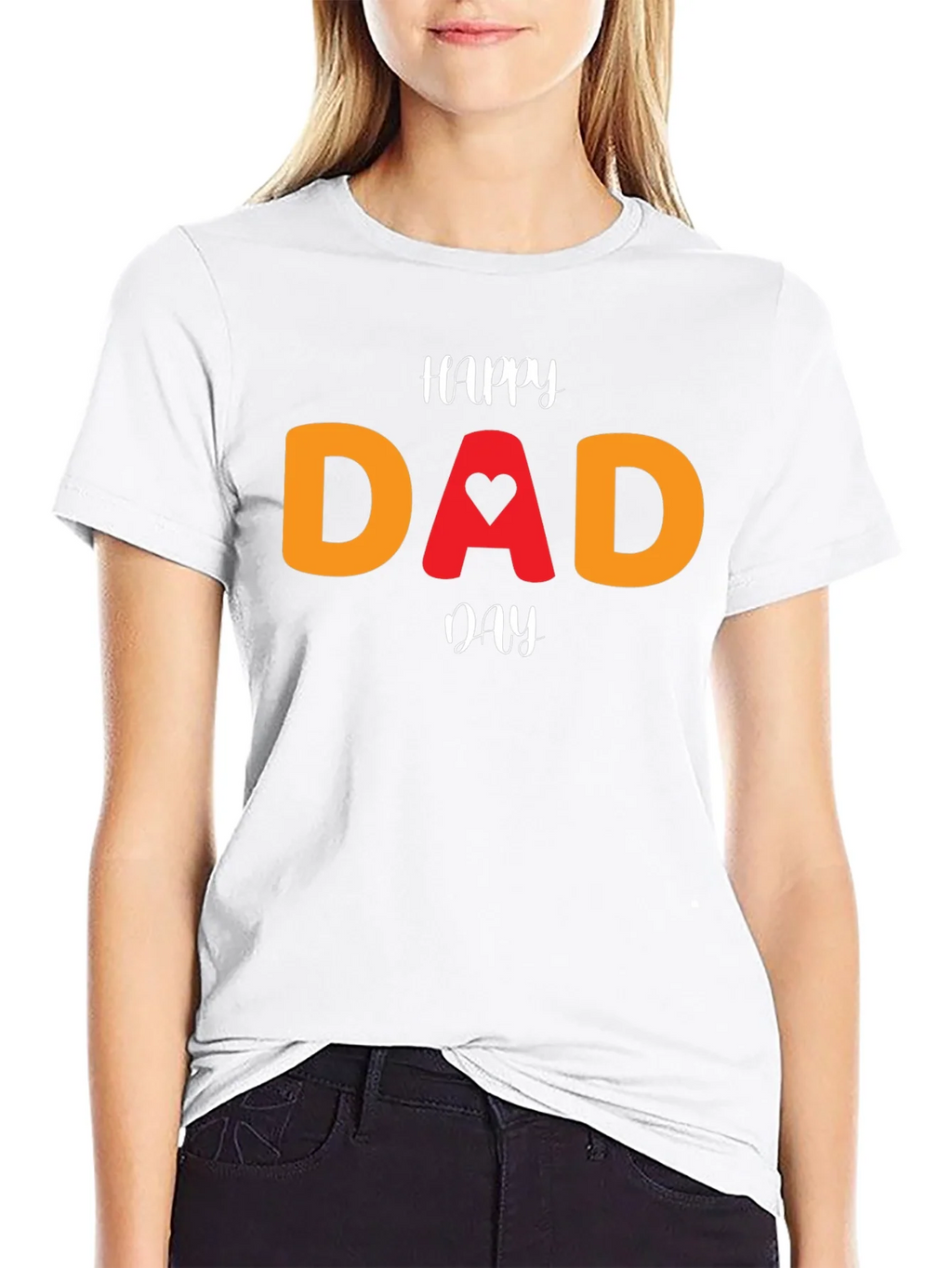 Happy Dad Day T-Shirt - Heart Design product image 8