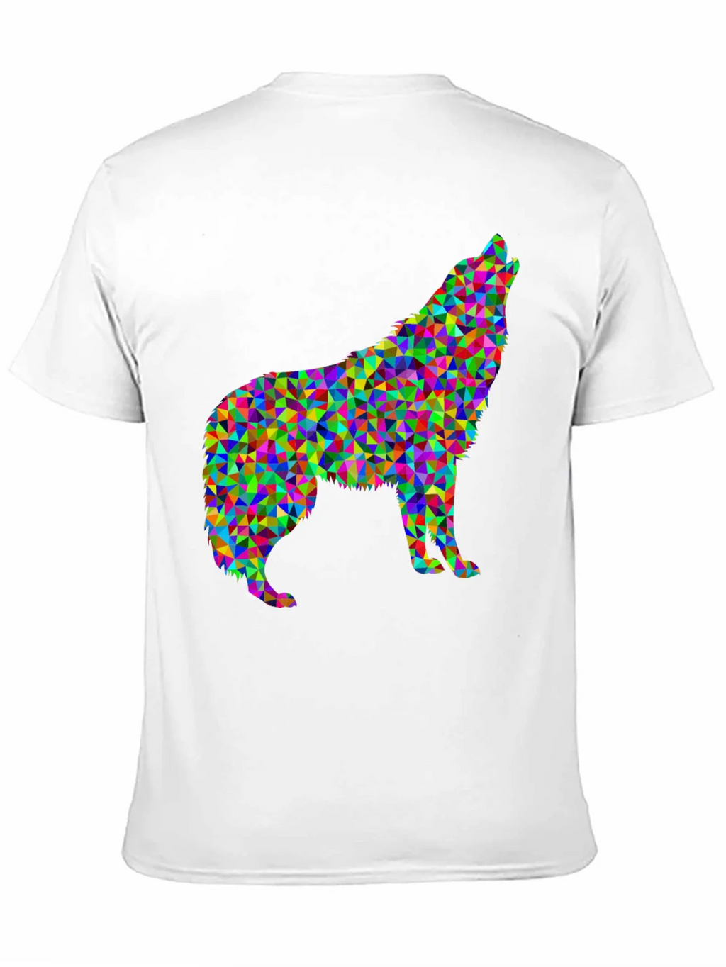 Abstract Wolf Graphic Tee - Modern Geometric Design product image 10