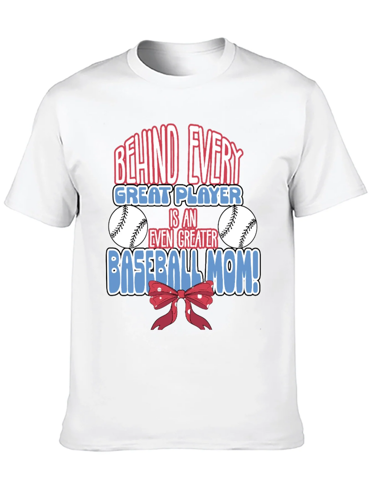 Baseball Mom Graphic T-Shirt - Great Player Tee product image 9
