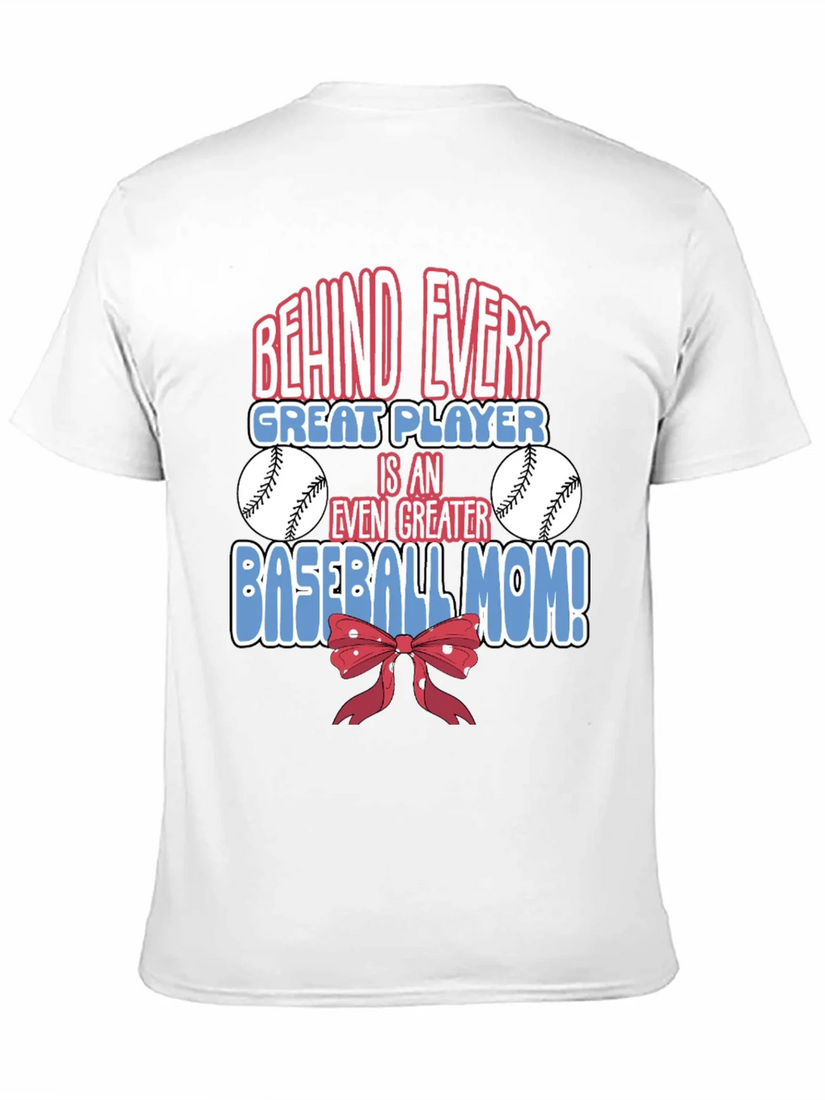 Baseball Mom Graphic T-Shirt - Great Player Tee product image 10