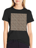 Leopard Print Graphic Tee - Mens Black T-Shirt product image 1