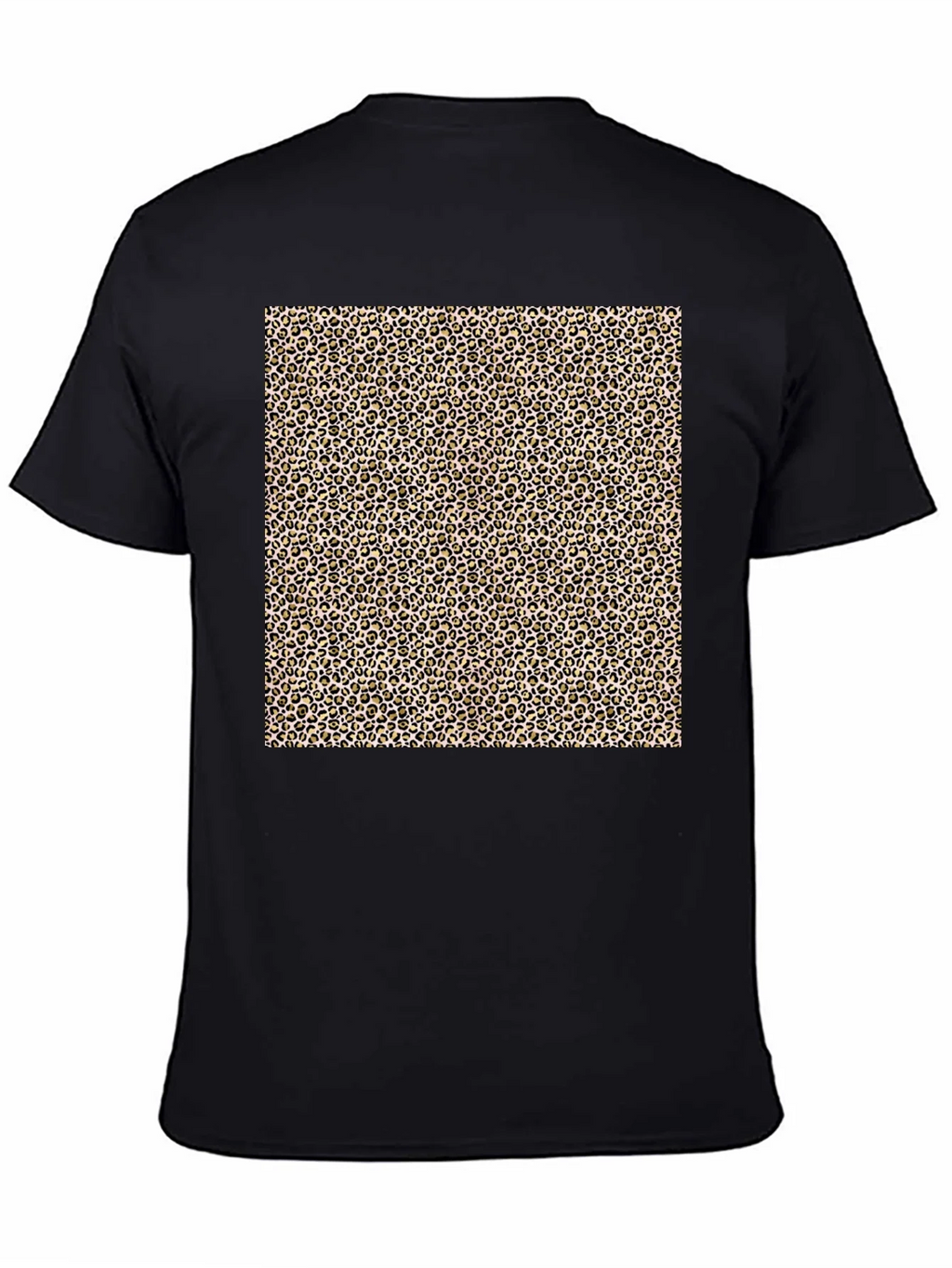 Leopard Print Graphic Tee - Mens Black T-Shirt product image 2