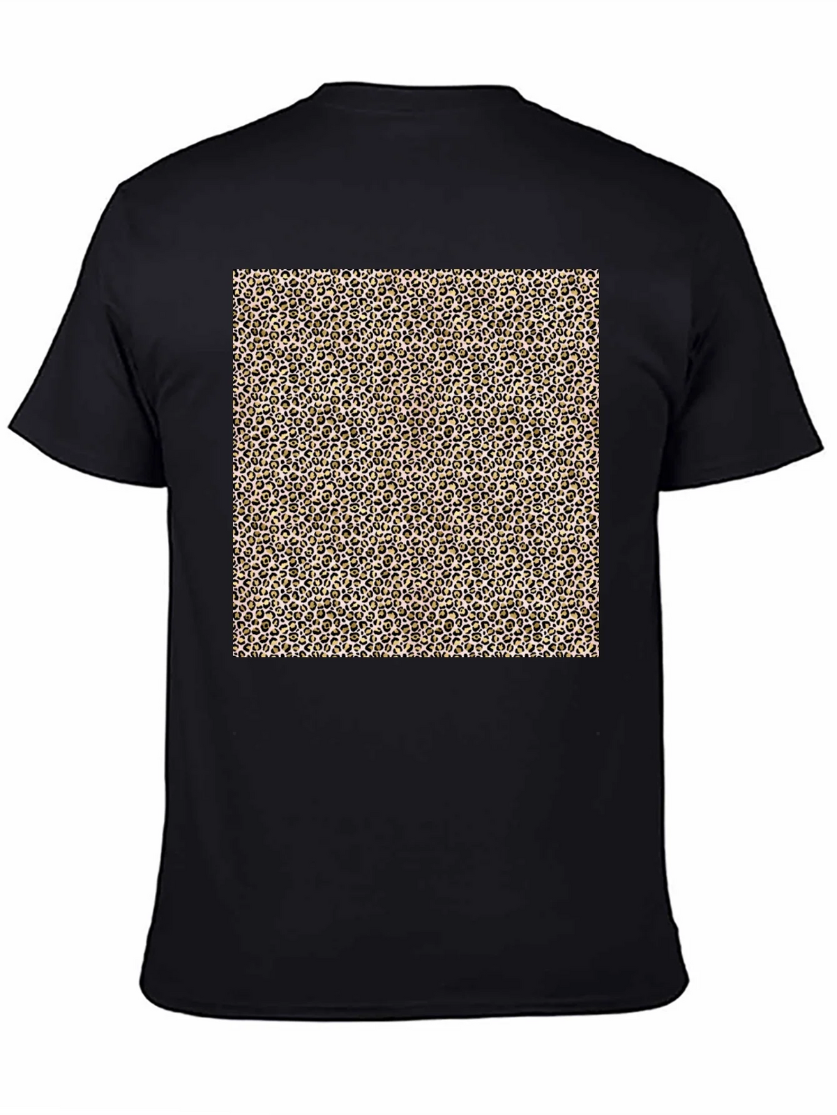 Leopard Print Graphic Tee - Mens Black T-Shirt product image 2