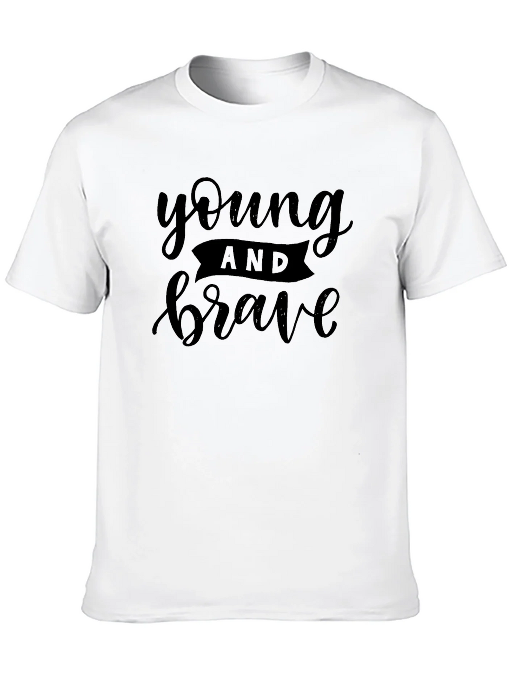 Young and Brave Graphic Tee - Modern Fit product image 7