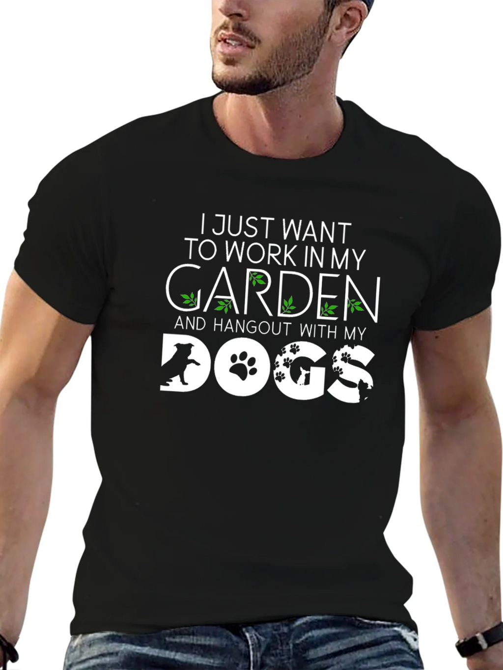 Gardening & Dog Lover T-Shirt product image 6