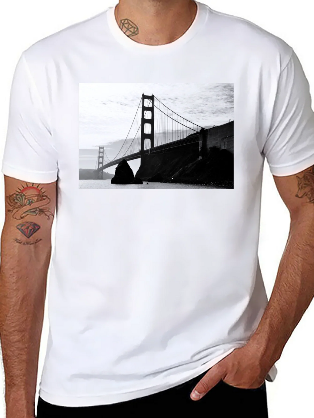 Golden Gate Bridge Graphic Tee product image 7